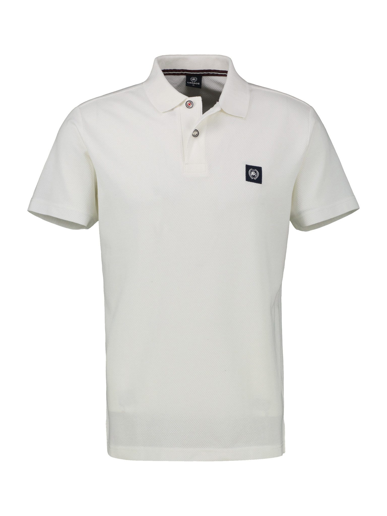 LERROS Poloshirt Kurzarm mit Logo-Badge