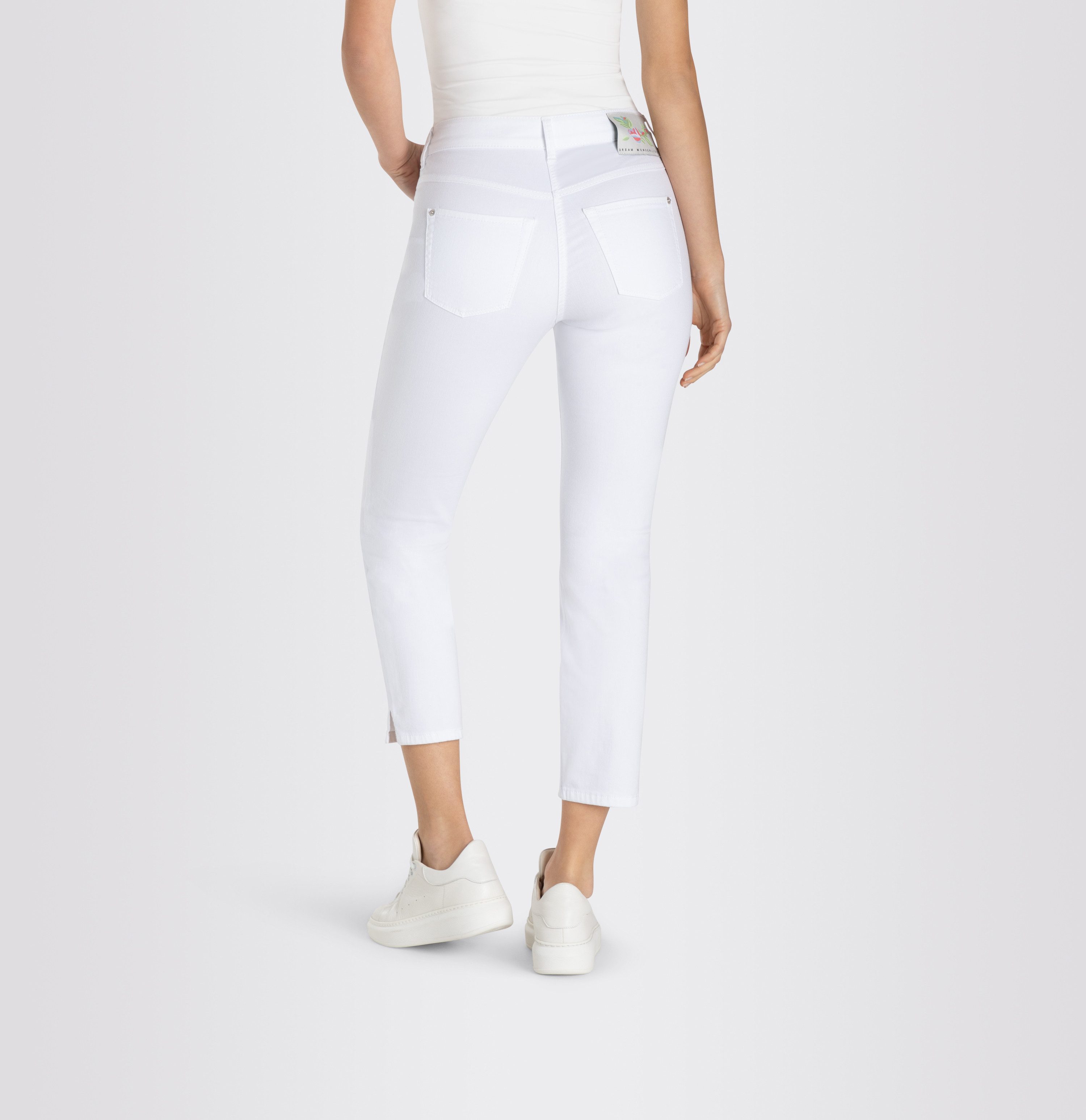 MAC 7/8-Jeans Dream Summer verkürzt mit Schlitz am Saum