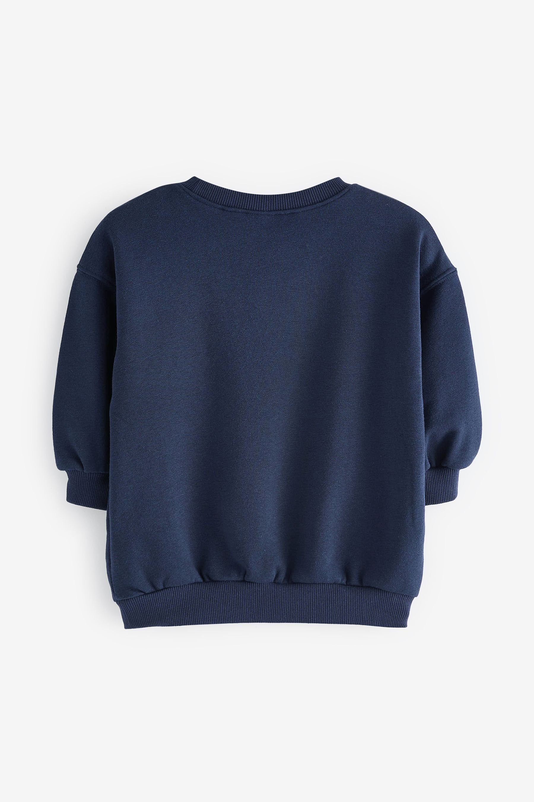 Sweatshirt Sweatshirt (1-tlg) Navy Next