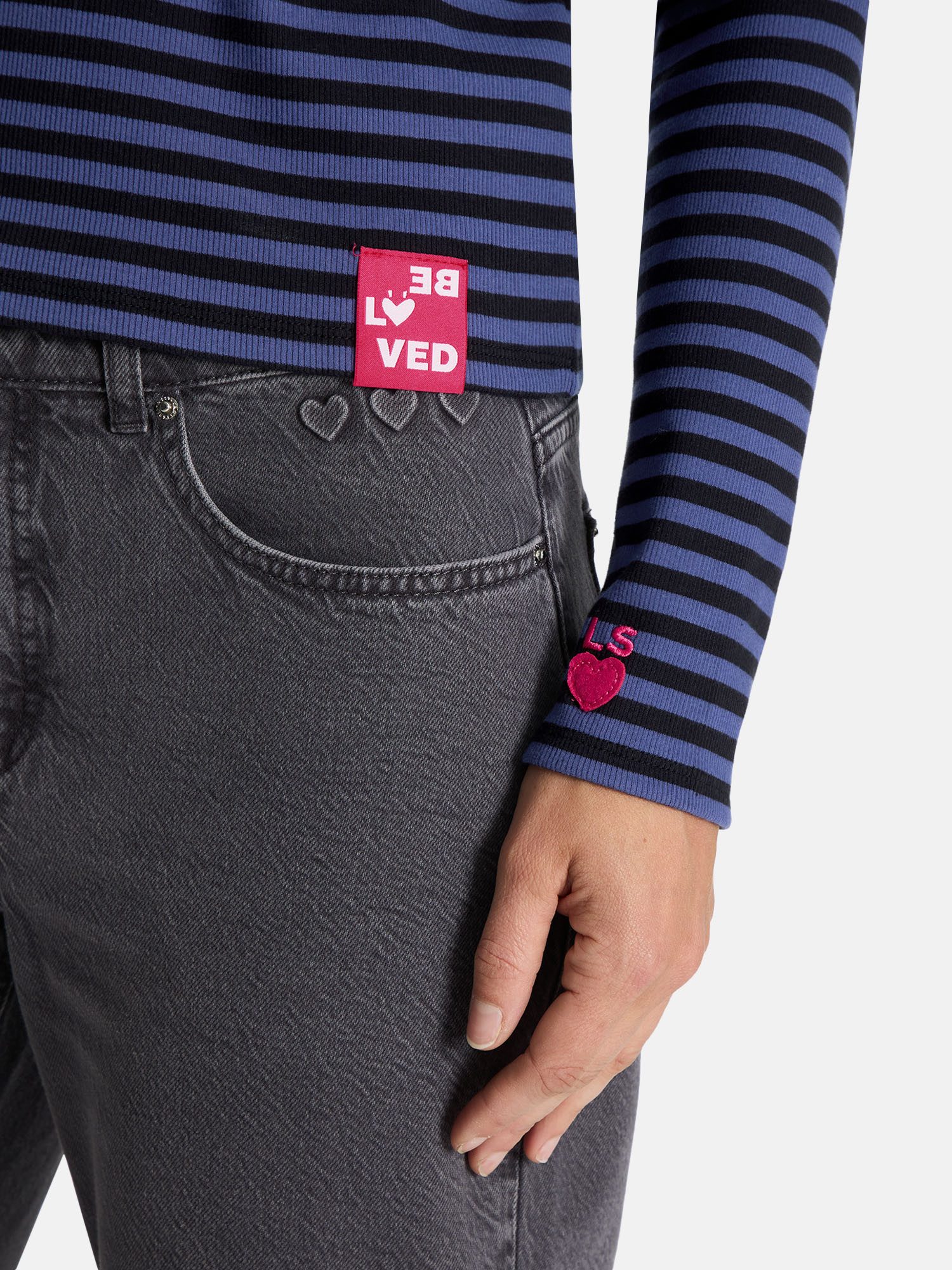 Lieblingsstück Langarmshirt Nashi mit Streifen