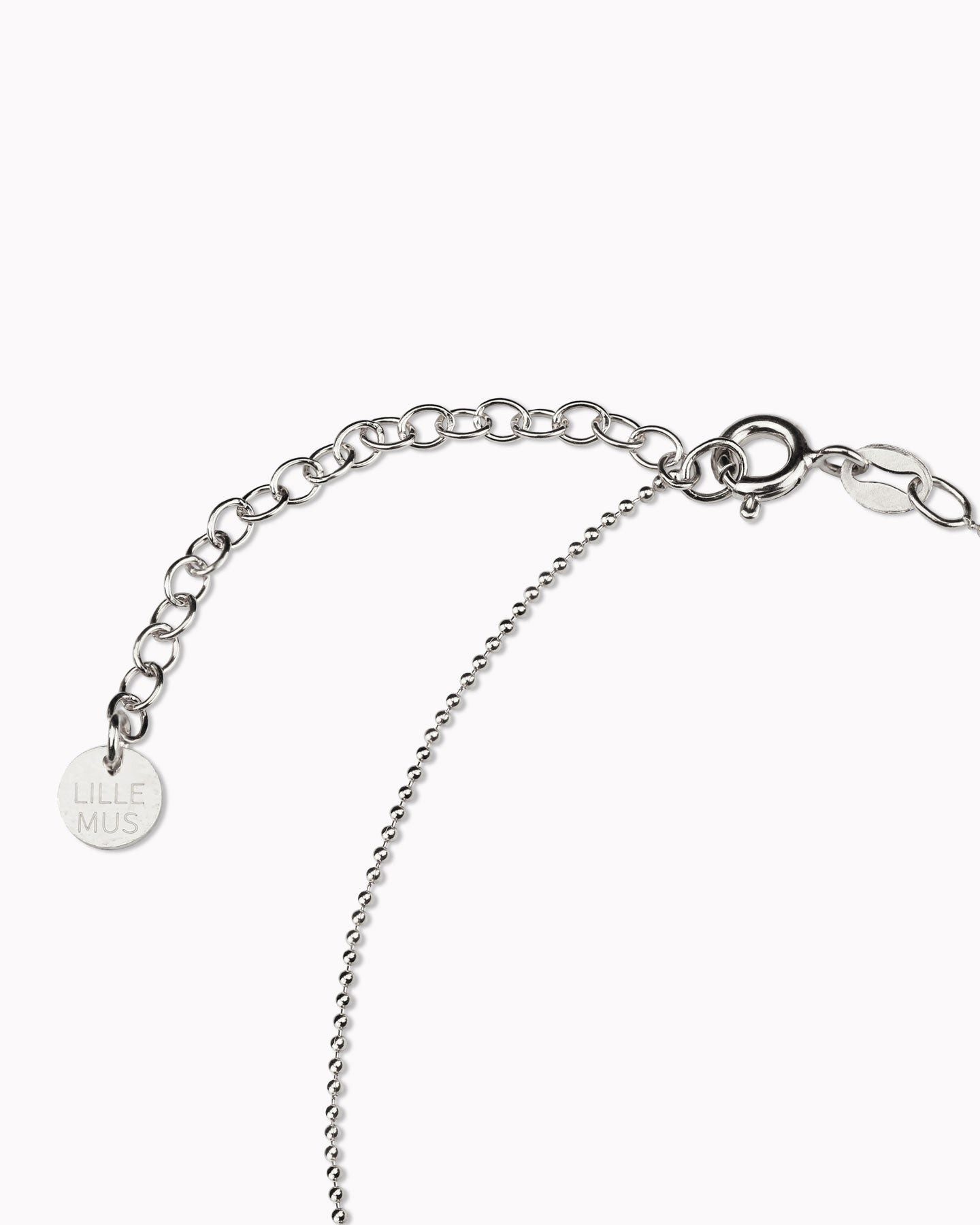 lille mus Silberkette Kette 'Kügelchen' 925 Silber / vergoldet