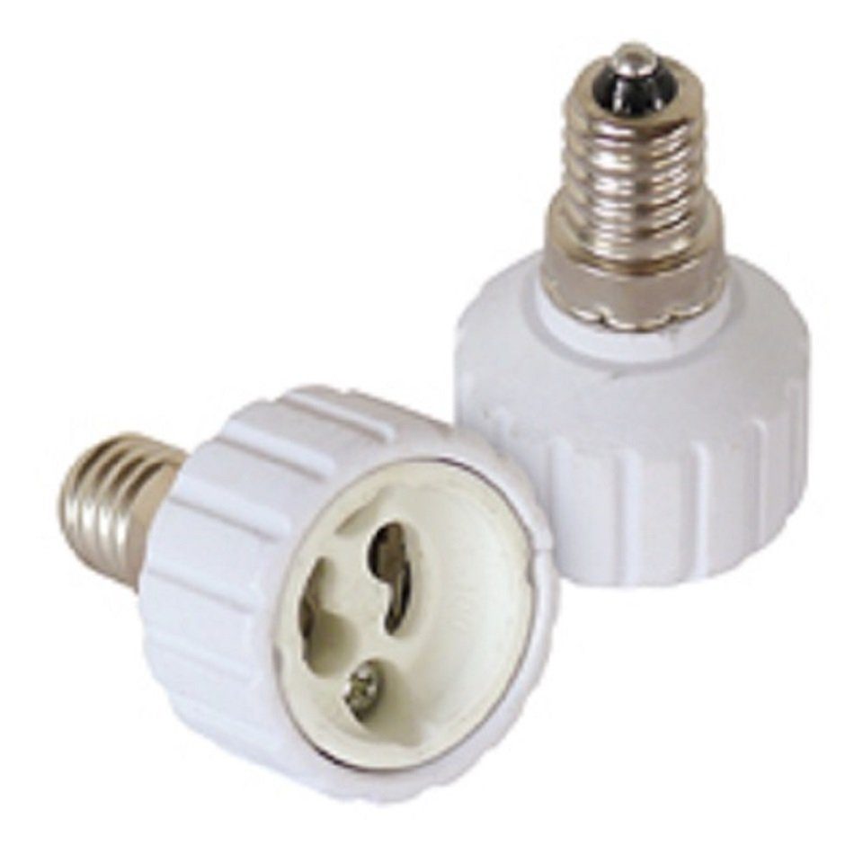 E14 GU10 Lampenfassung Provance Sockeladapter Lampensockel Adapter auf
