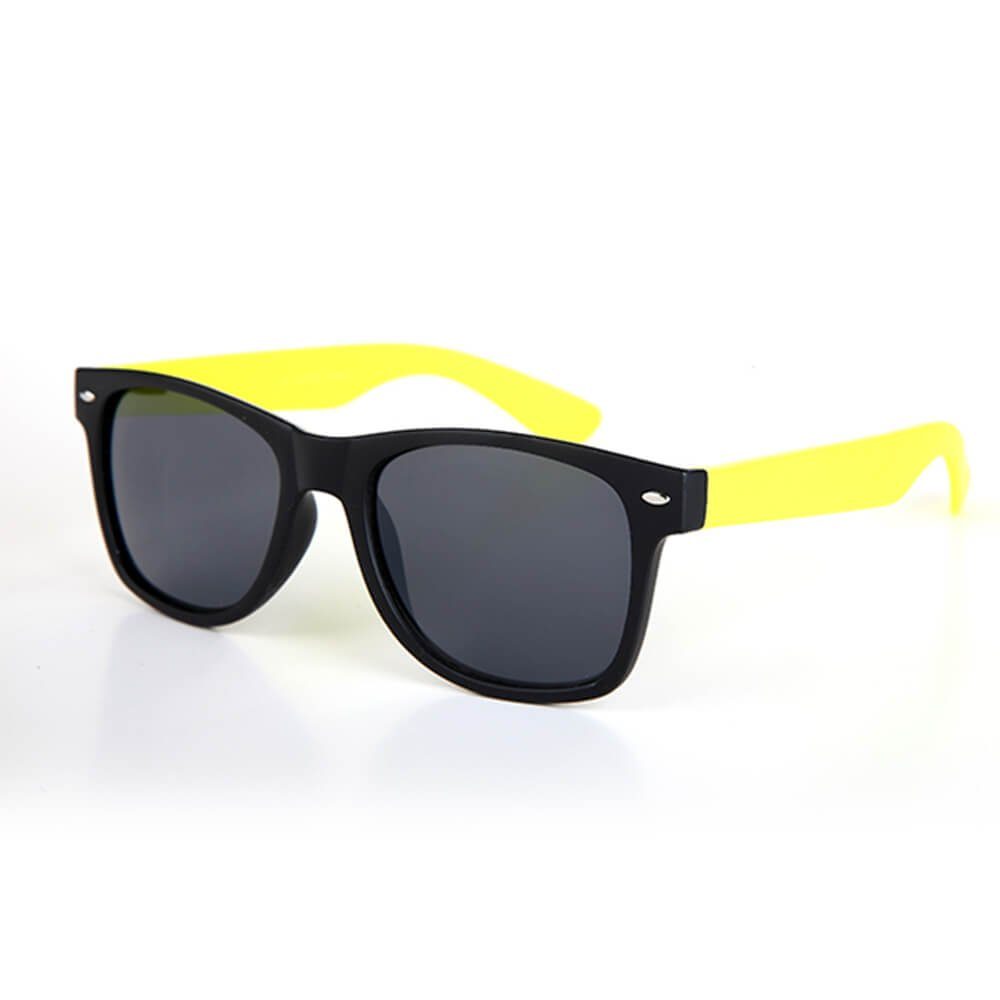 Goodman Design Retrosonnenbrille Damen und Herren Sonnenbrille im Retro Style hochwertige Verarbeitung Gelb