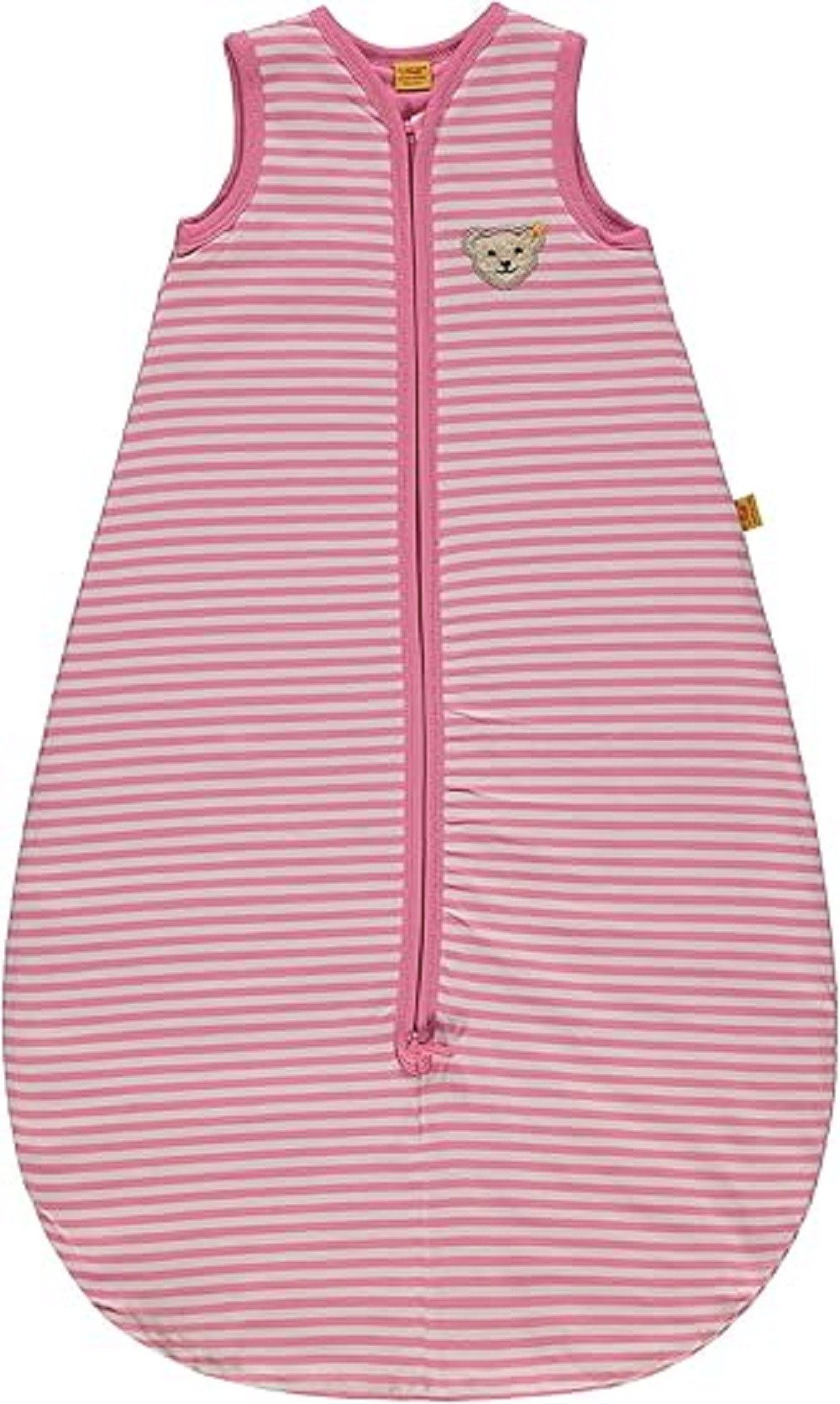 Steiff Collection Babyschlafsack L 110 rosa Ringel
