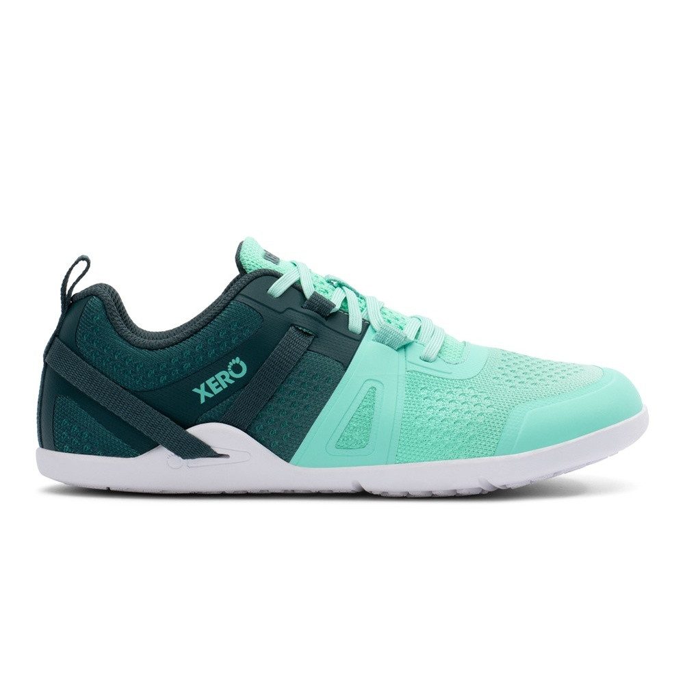 Xero Shoes Minimal-Travelschuhe Prio Neo seablau/mossgrün Damen Wanderschuh günstig online kaufen