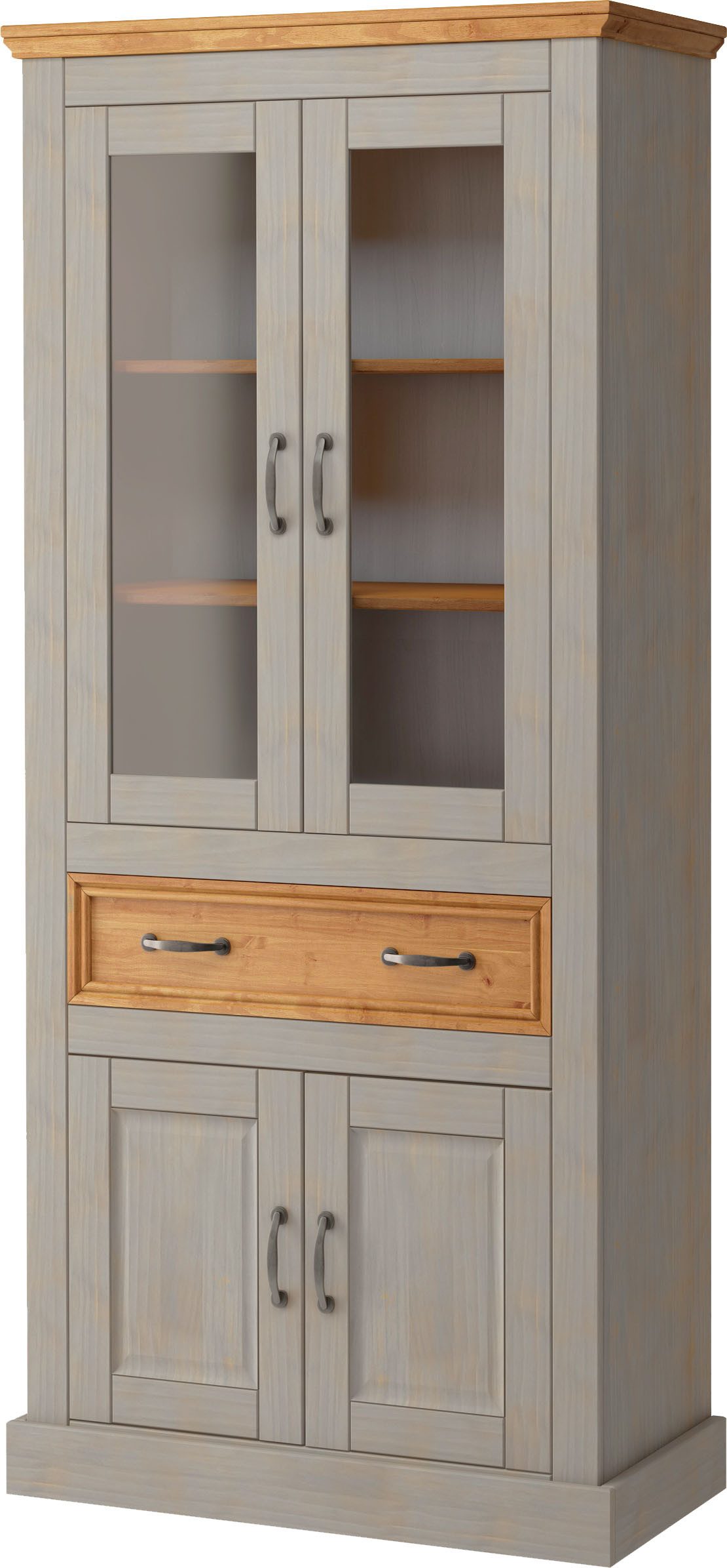 Home affaire Vitrine Selma Höhe 180 cm (2-trg) günstig online kaufen