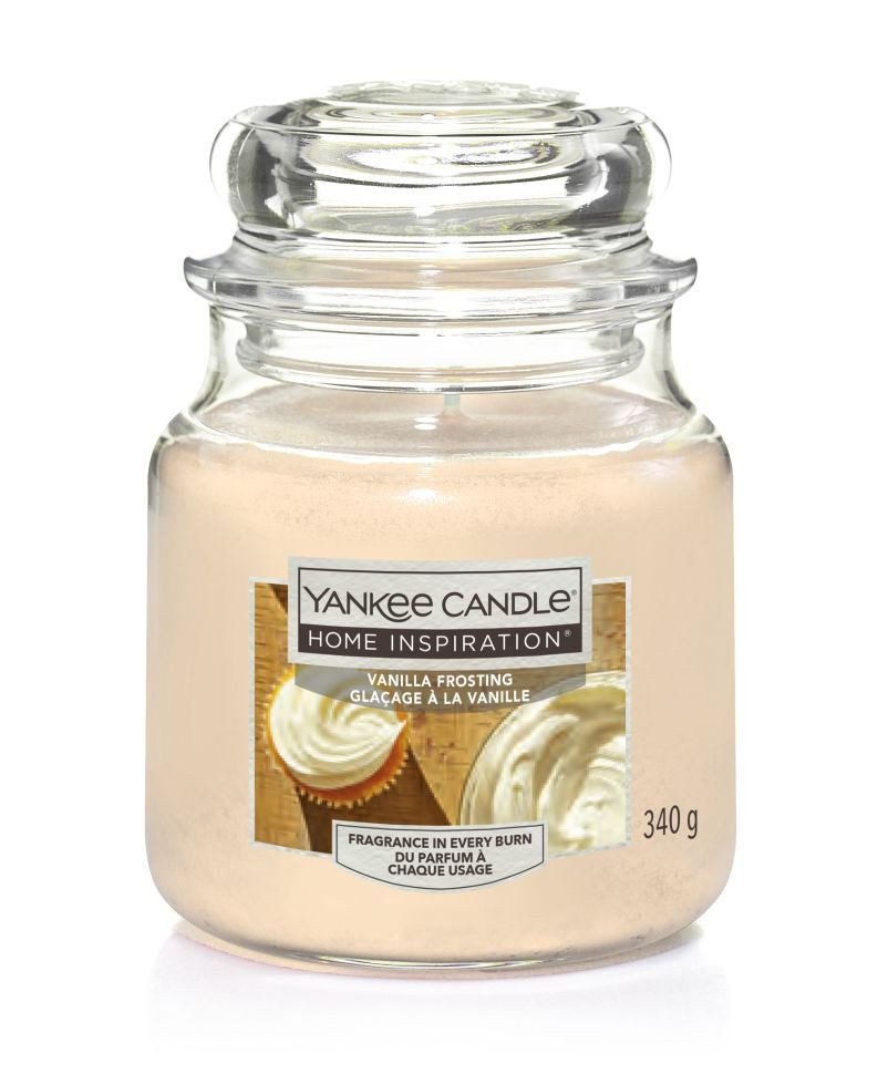 Yankee Candle Duftkerze Yankee Candle Duftkerze Mittleres Glas Vanilla