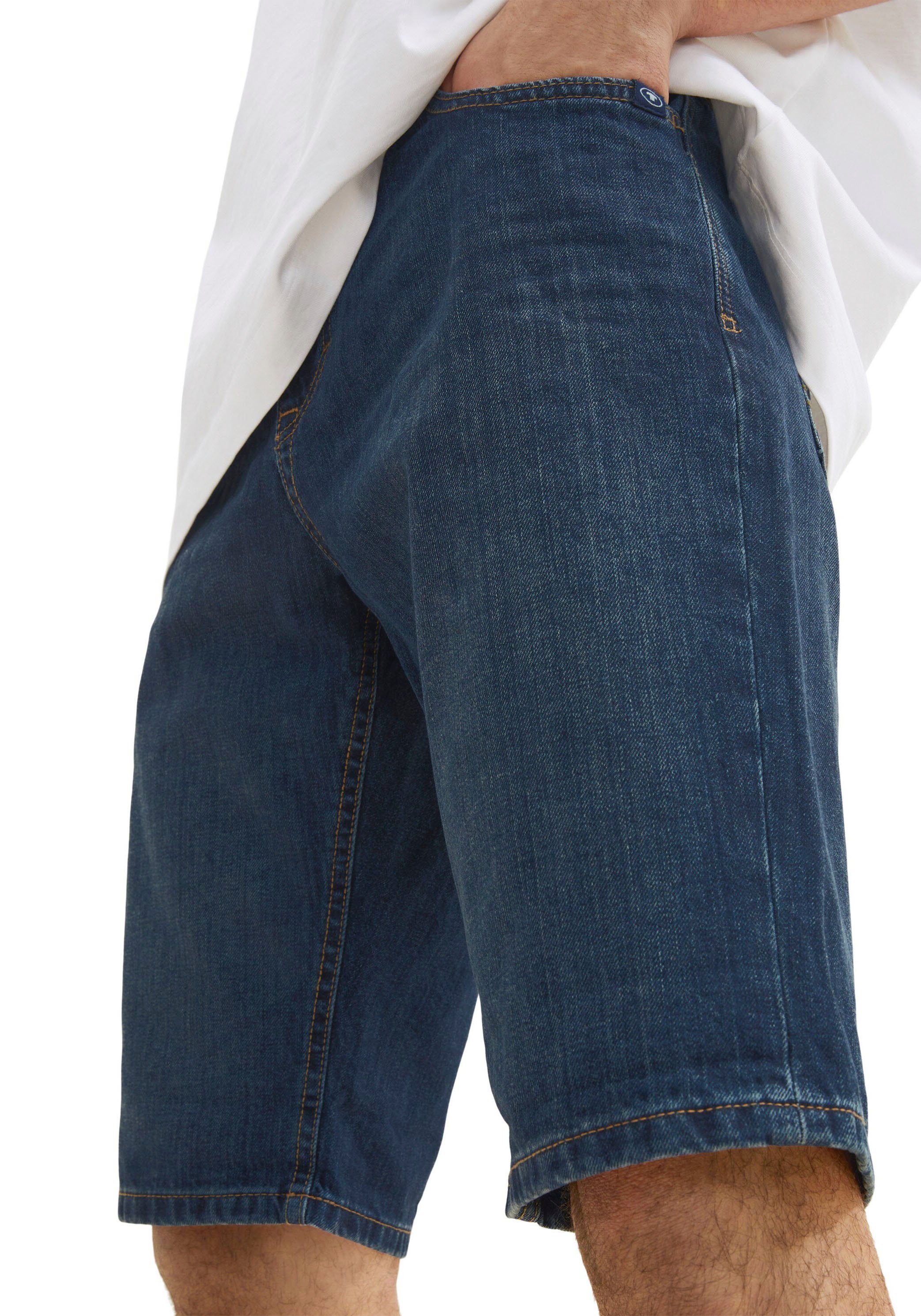 Form Jeansshorts in blue Josh 5-Pocket TAILOR tinted TOM