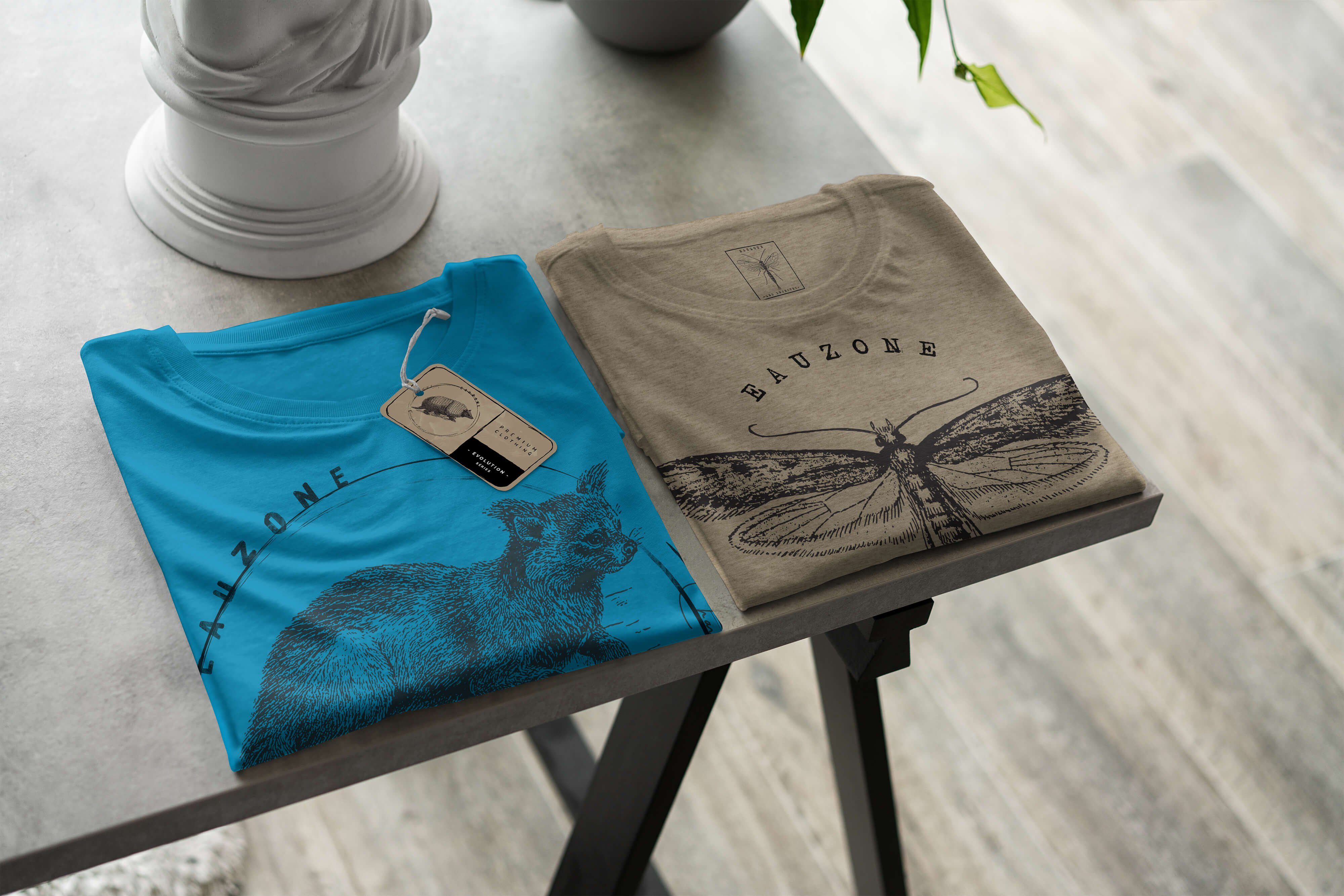 Sinus Art T-Shirt Evolution Atoll T-Shirt Herren Marderbär