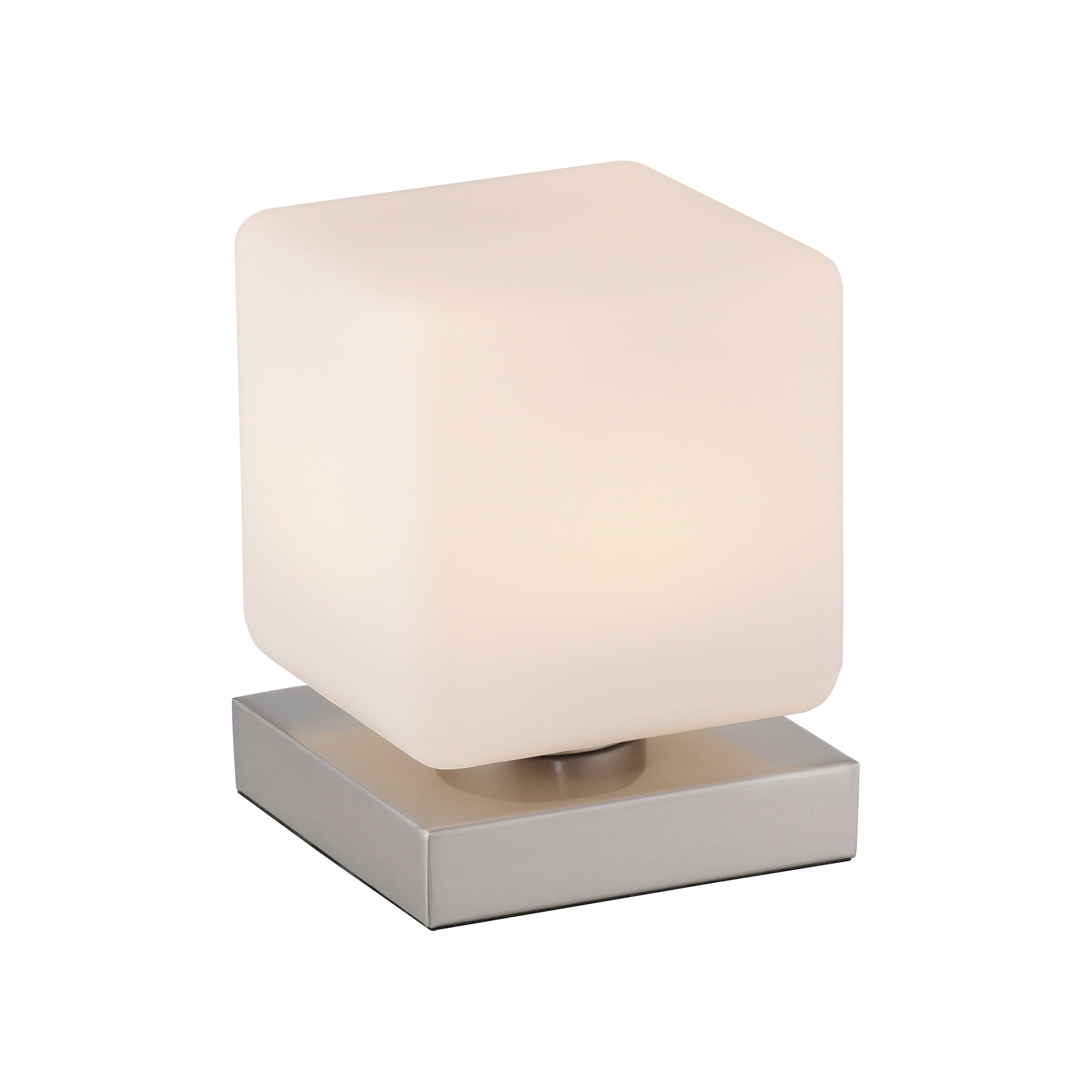 Paul Neuhaus Tischleuchte DADOA, LED dimmbar über Lichtfarbe, Ambiente Warmweiße integriert, fest gemütliches Warmweiß, Touchdimmer, LED
