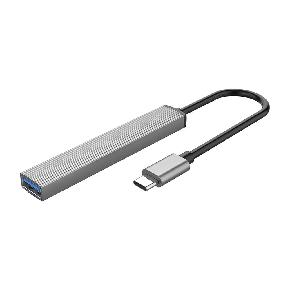 ORICO USB-Hub Verteiler HUB (4-in-1, USB-C, 4 Ports, USB 3.0, Aluminium)