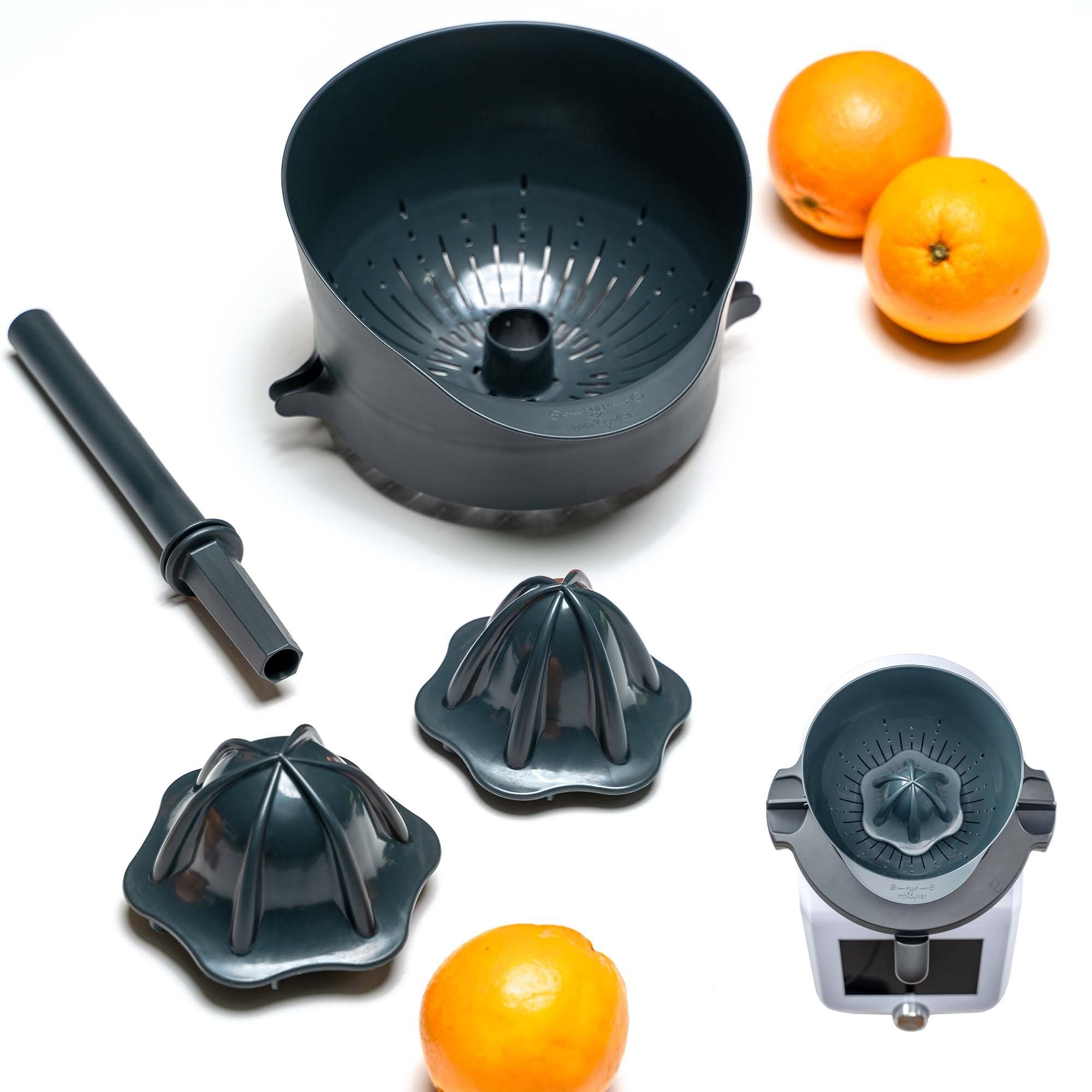 Mixcover Küchenmaschinen Zubehör-Set mixcover Saftpresse für Monsieur Cuisine Smart Zitruspresse für