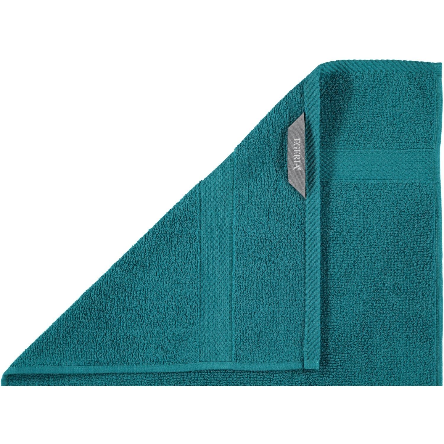 - Egeria 100% Handtücher Diamant, turquoise 464 Baumwolle dark