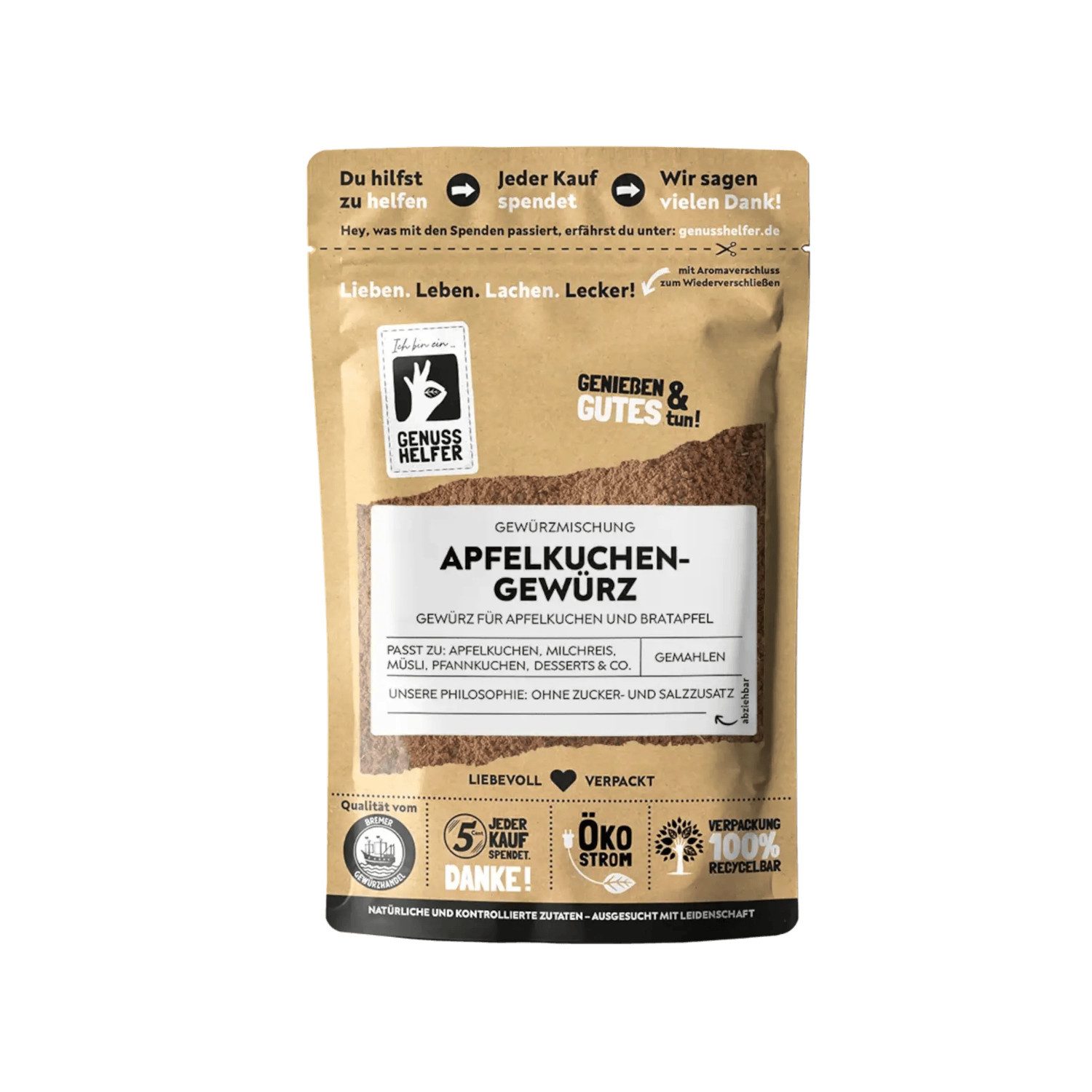 Bremer Gewürzhandel Gewürz Apfelkuchen-Gewürz, gemahlen, 50 g