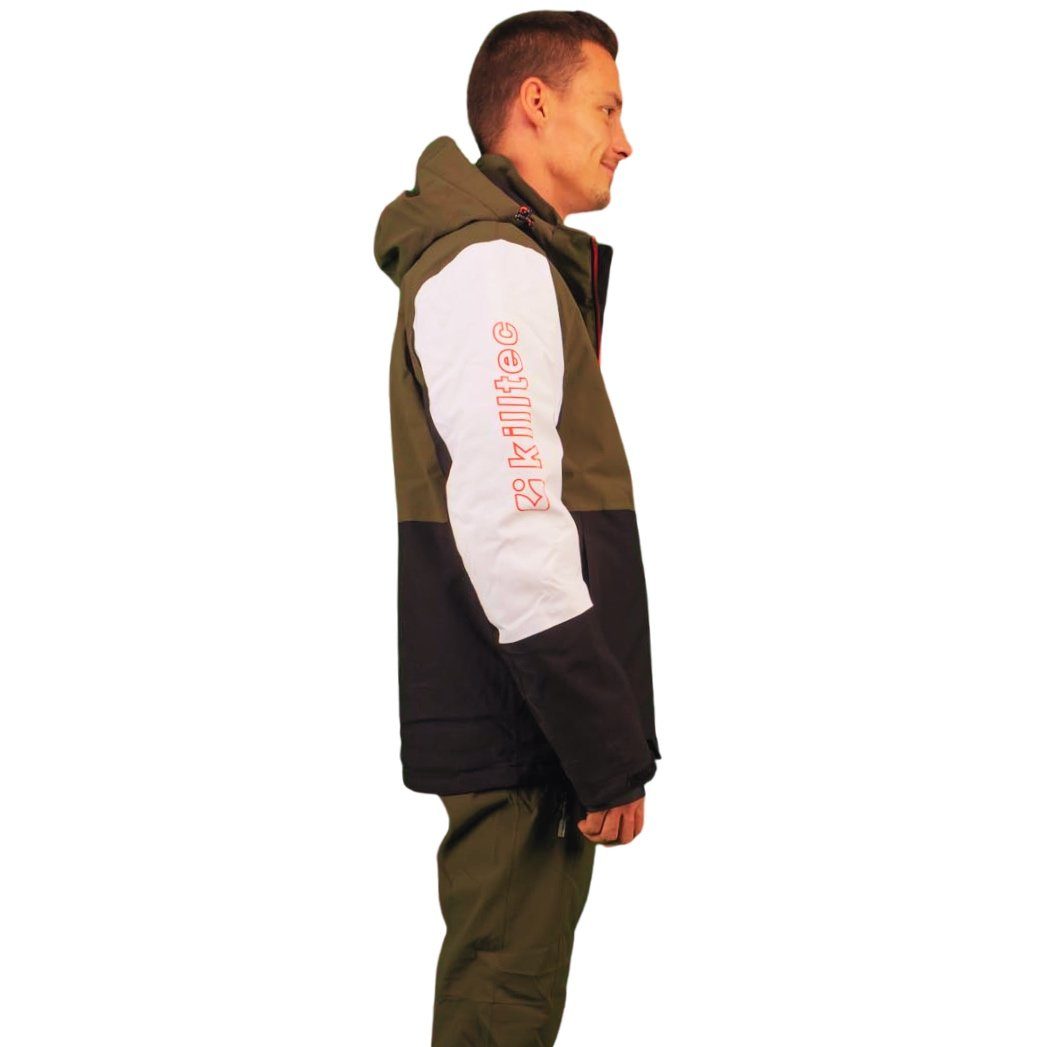 Killtec Skianzug Herren Skijacke Gr. S + Skihose Gr. S (grün/schwarz/weiß, günstig online kaufen
