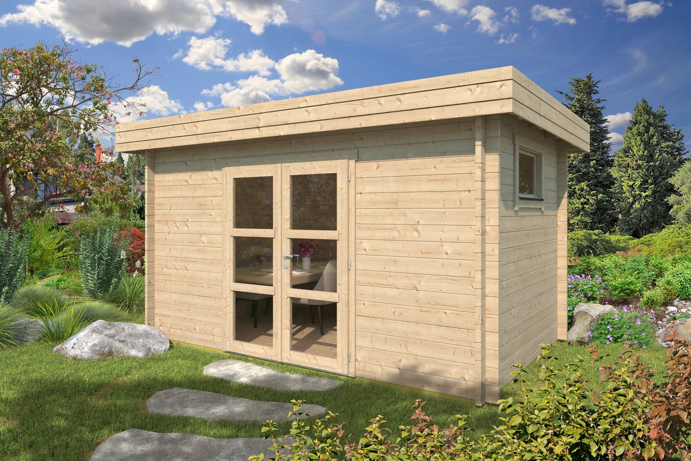 Fjordholz Gartenhaus Cortina 44