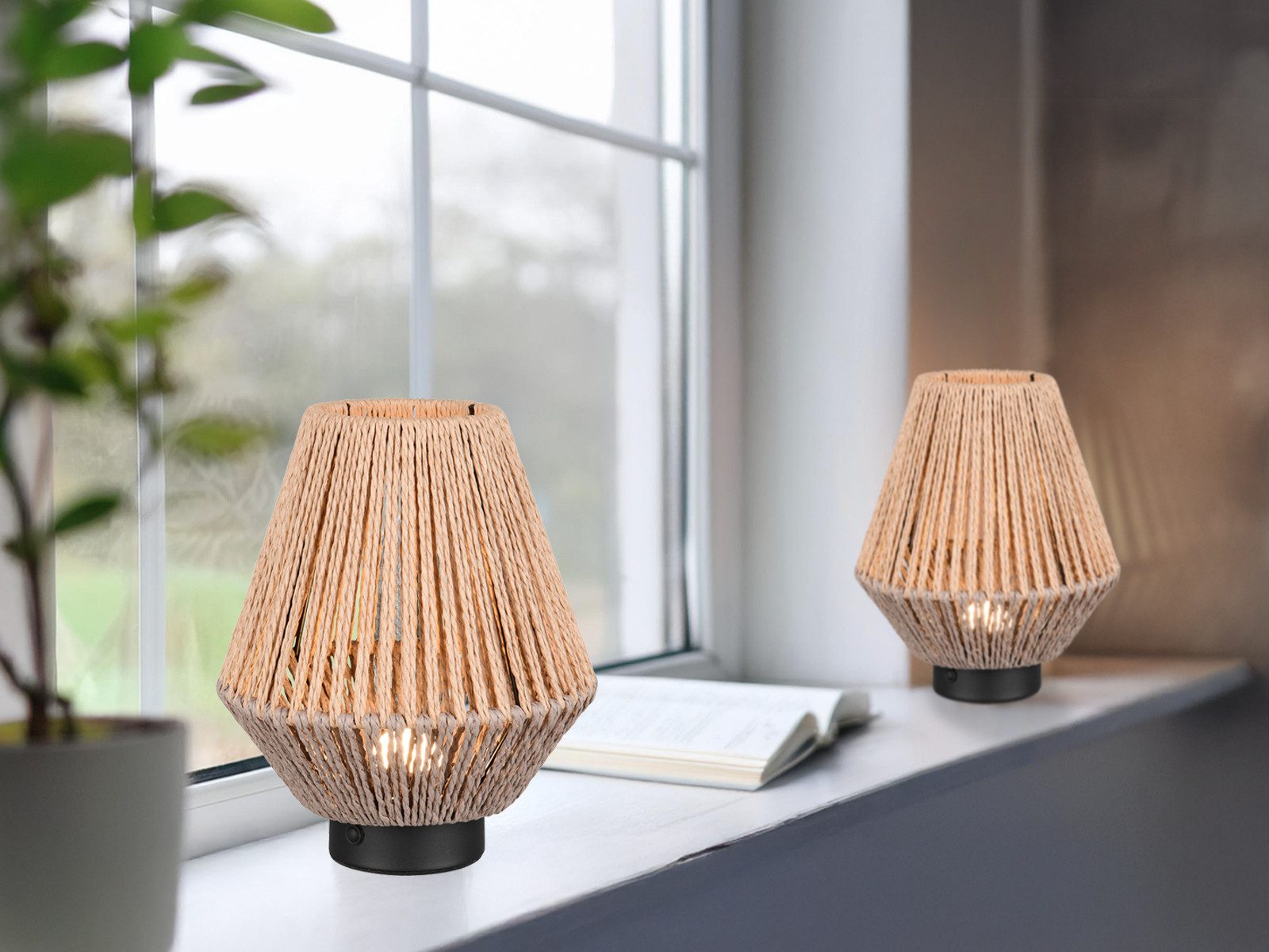 Reality Leuchten LED Tischleuchte, Dimmfunktion, LED fest integriert, Warmw günstig online kaufen