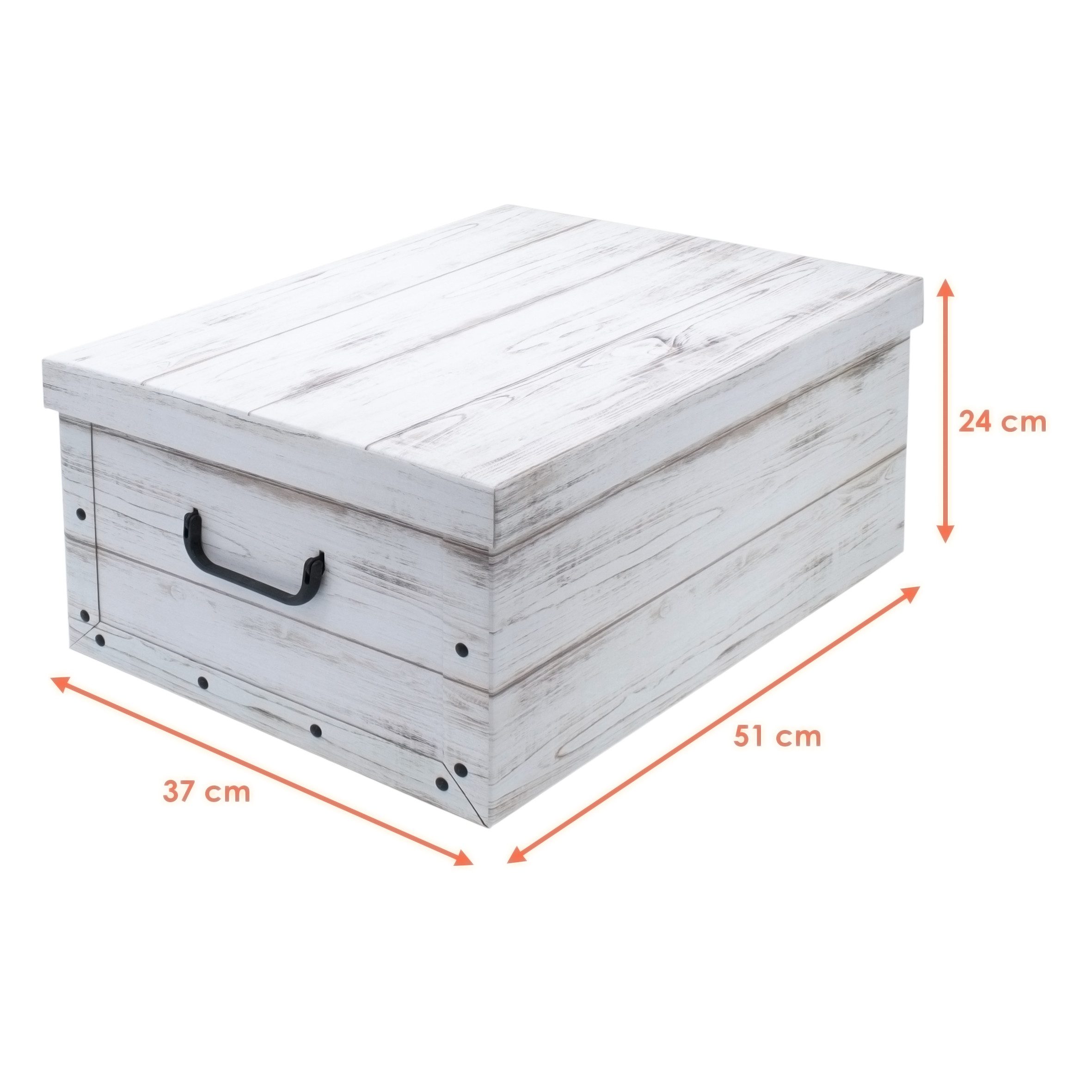 Spetebo Aufbewahrungsbox Storage Box 49x39x24 - günstig online kaufen