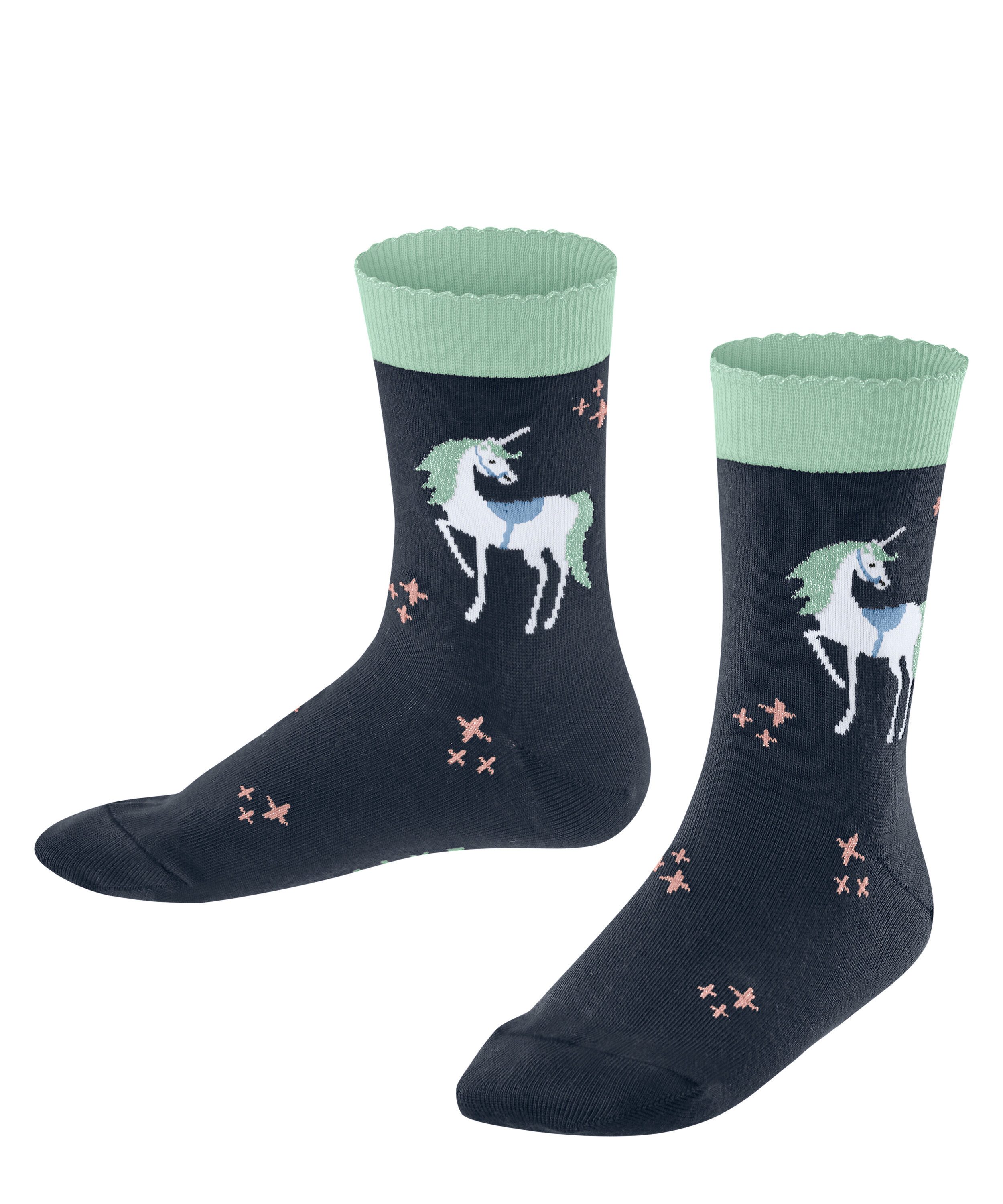 FALKE Socken Magic Unicorn Socken (1-Paar) mit hautschmeichelnder Baumwolle von Falke