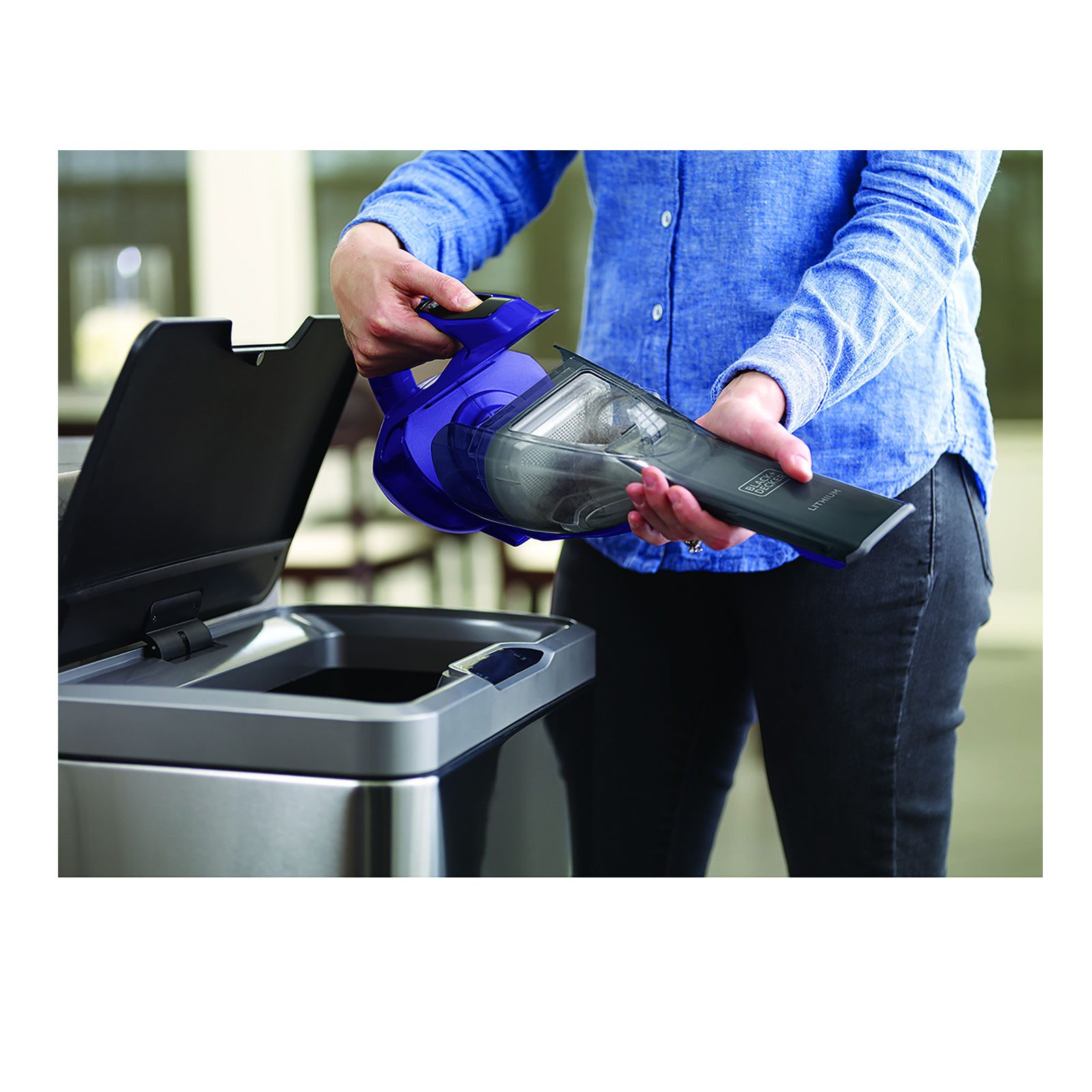 Black + Decker Akku-Stielstaubsauger DVA325JP07 – Bild 5 von 5