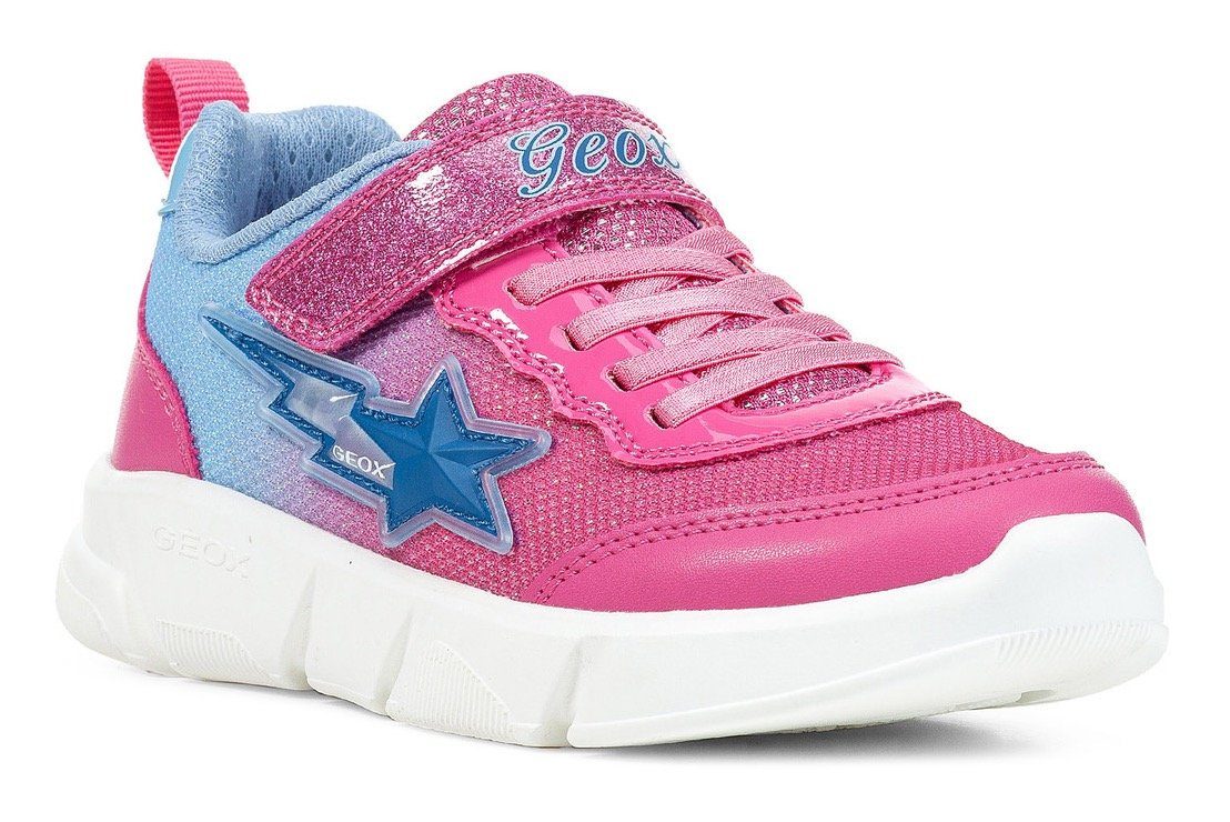 Geox Kids »J ARIL GIRL Blinkschuh« Sneaker mit Glitzer online kaufen | OTTO