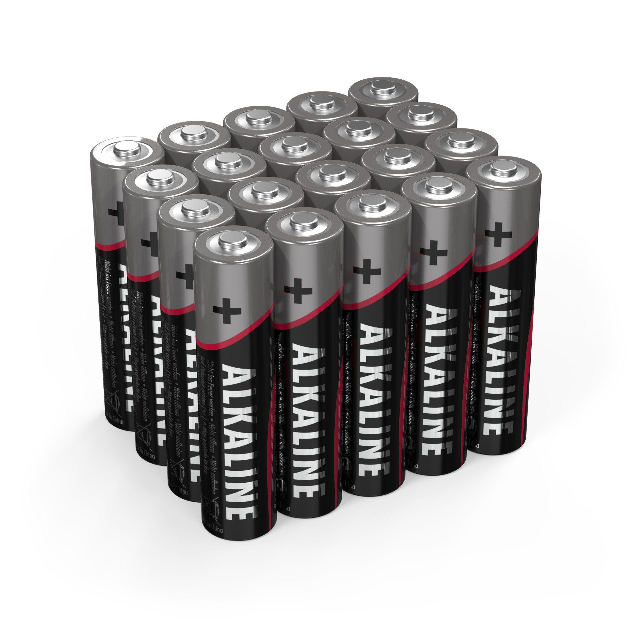 Micro Batterie AAA (80 – 80x Alkaline Batterie ANSMANN® 1,5V MN2400 LR3 Stück)