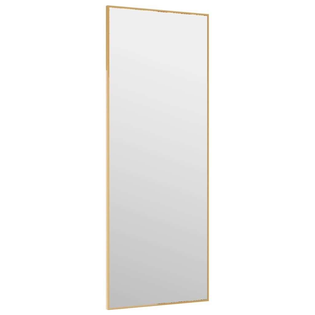vidaXL Spiegel 30 x 80 cm Türspiegel Roségold 30x80 cm Glas und Aluminium