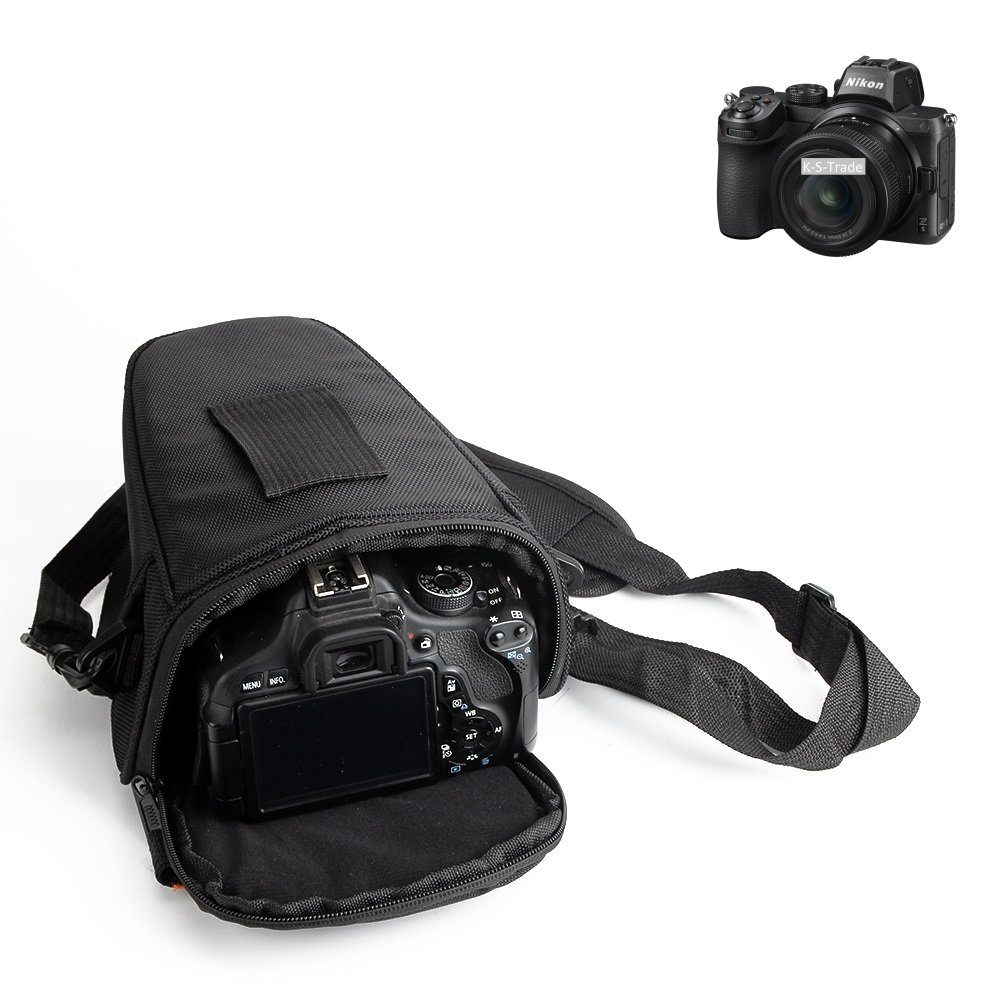 K-S-Trade Kameratasche für Nikon Z 5, Kameratasche Fototasche Schultertasche Umhängetasche Colt