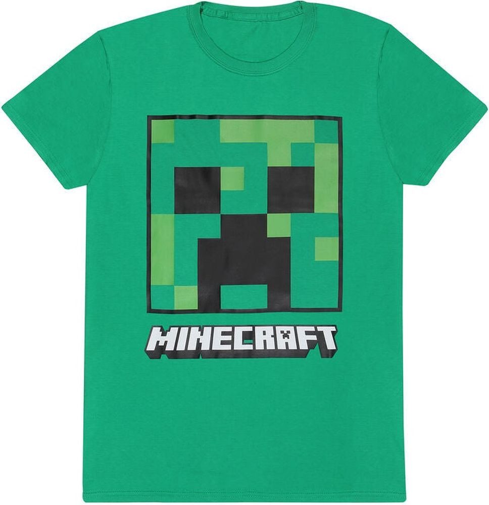 Minecraft T-Shirt Creeper Face T-Shirt