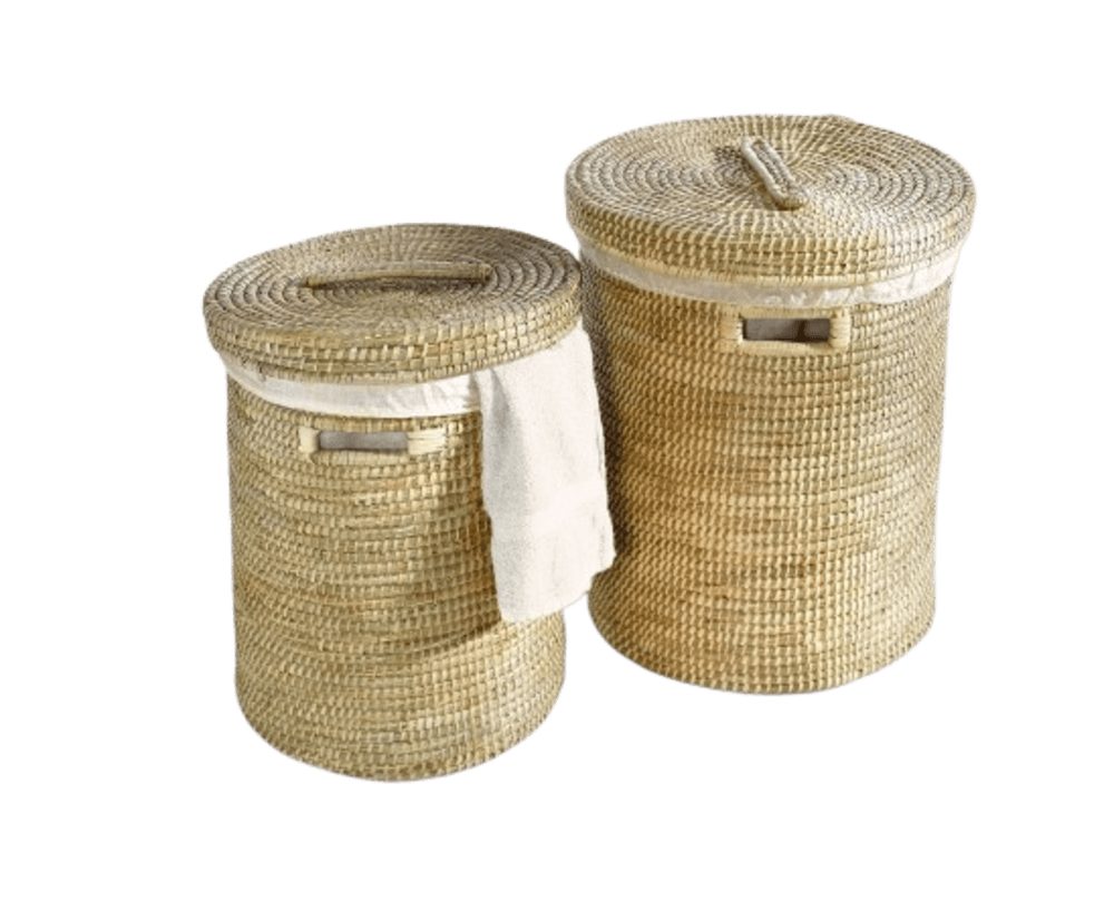 Home-trends24.de Wäschekorb Seegras Wäschesammler Klein Korb Wäsche Aufbewa günstig online kaufen