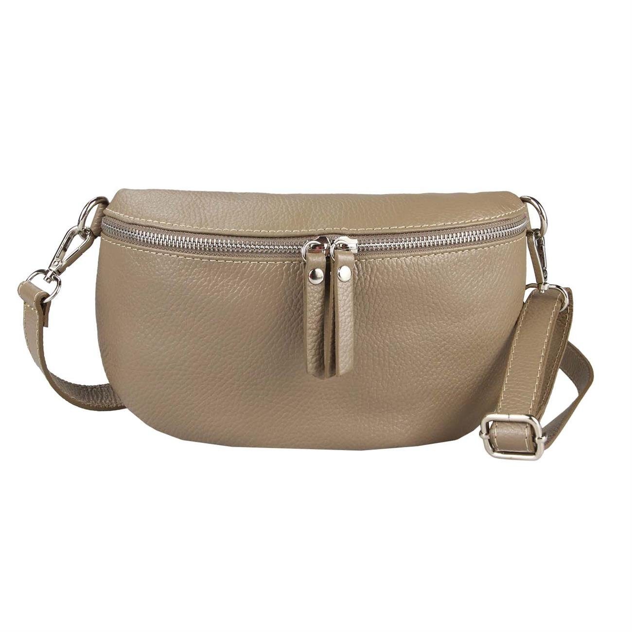 ITALYSHOP24 Bauchtasche Damen Leder Gürteltasche Hüfttasche günstig online kaufen