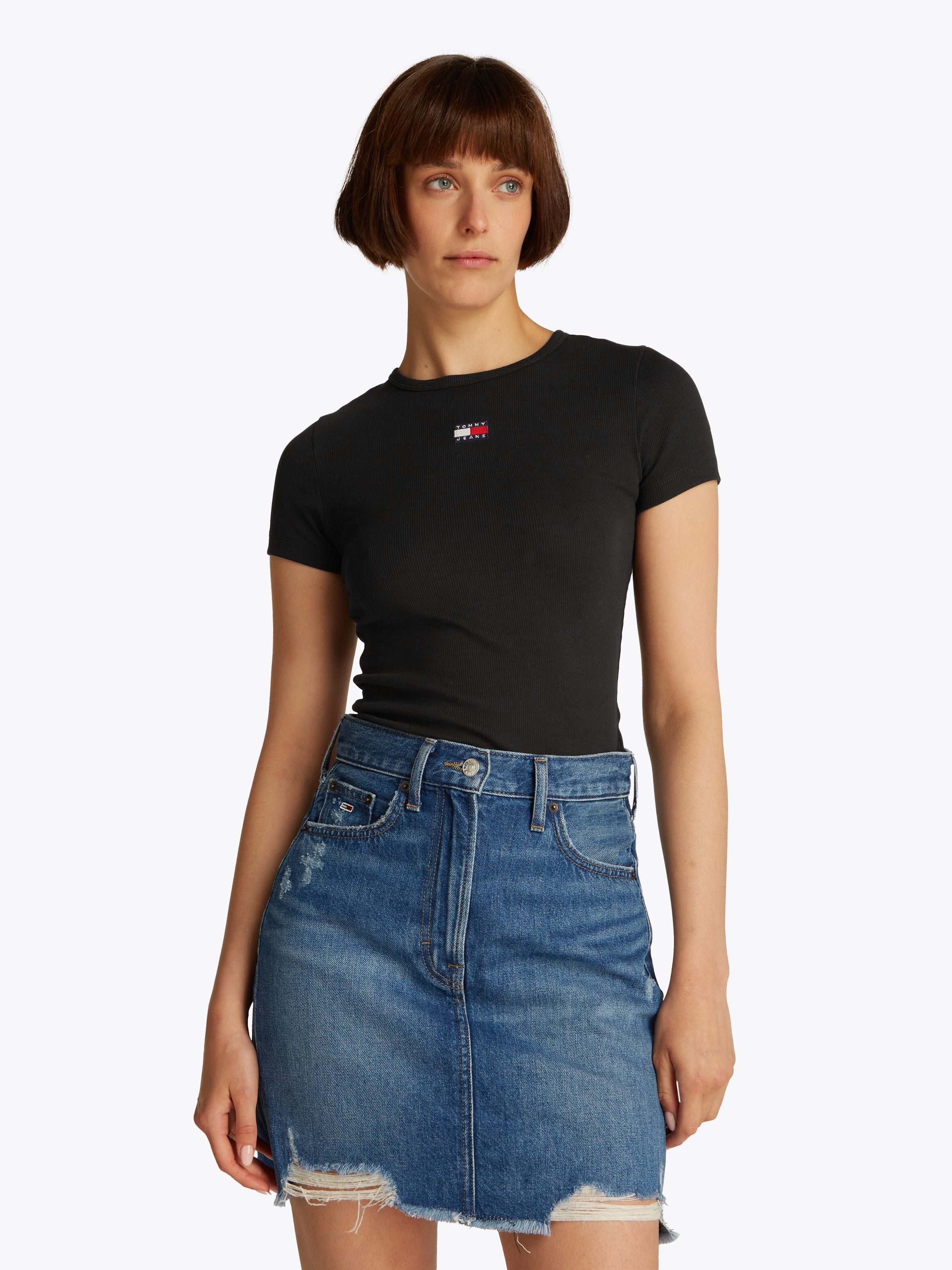 Tommy Jeans T-Shirt TJW SLIM BADGE günstig online kaufen