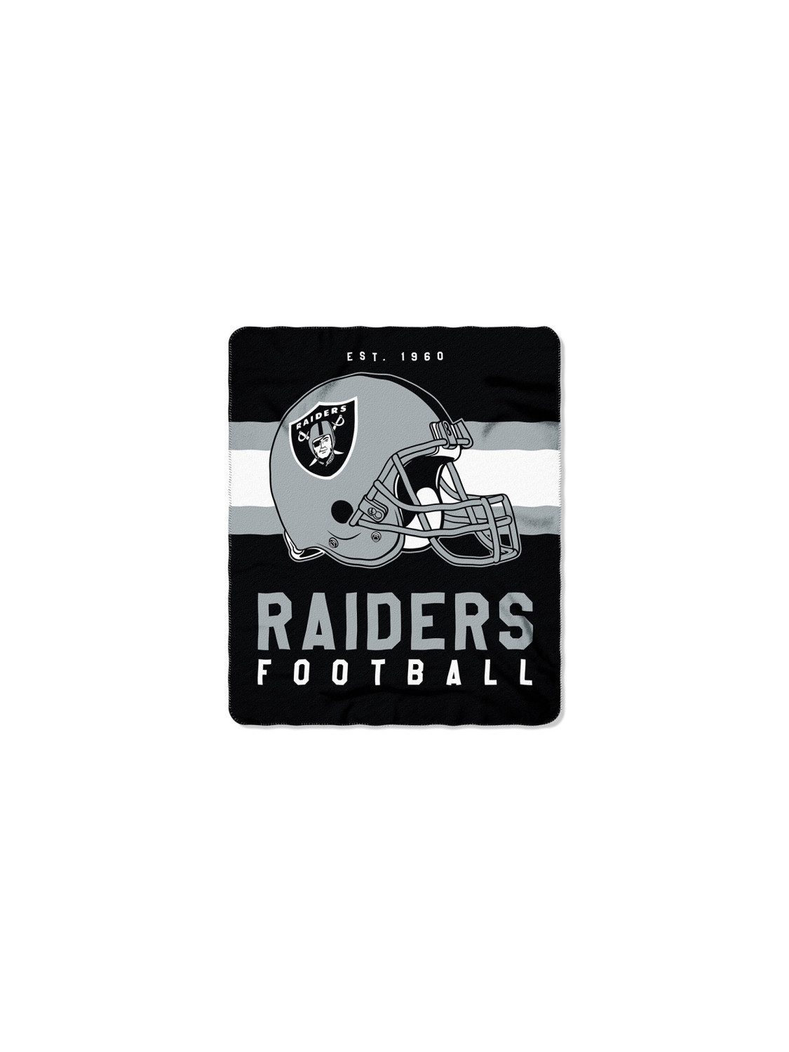 Las Vegas Raiders Tagesdecke Las Vegas Raiders Fleece Decke Helm