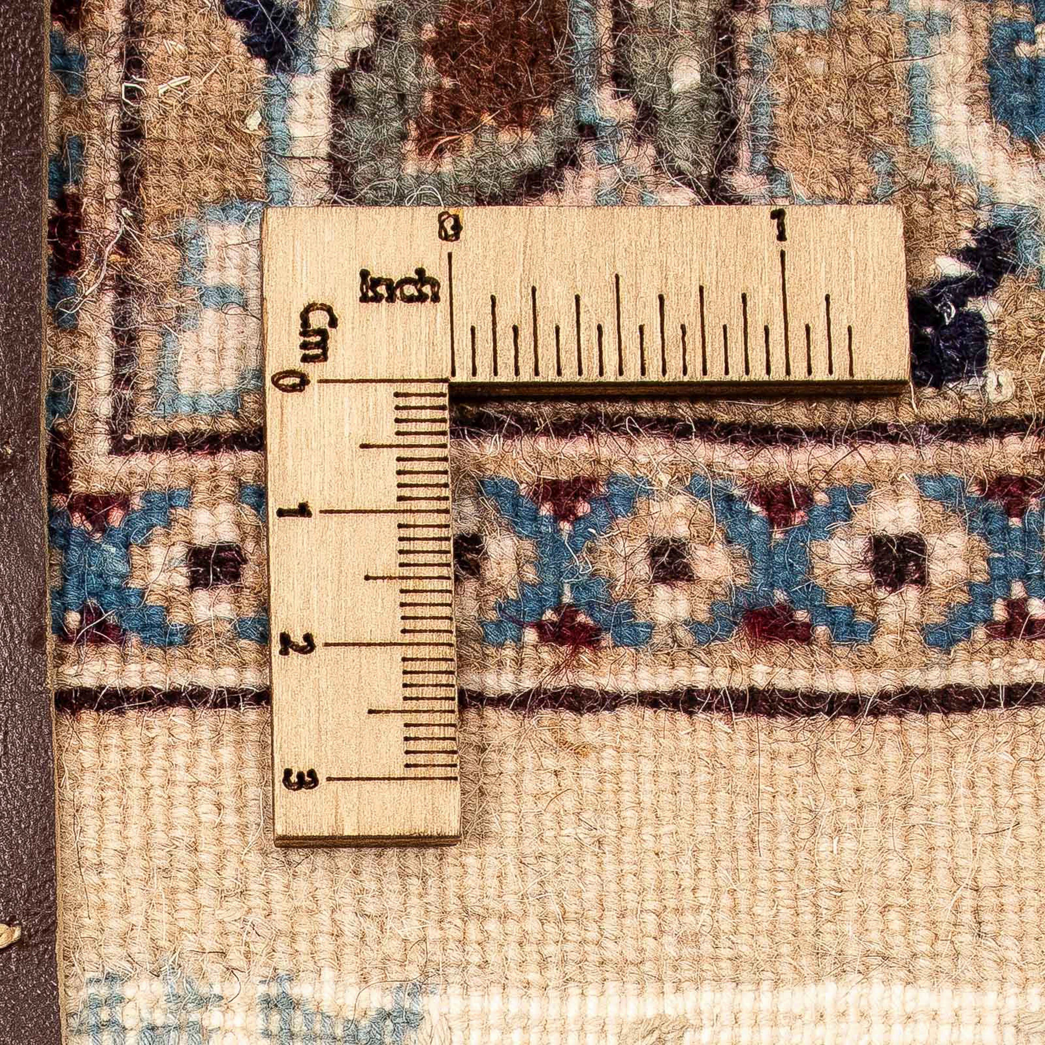 x Royal - - 404 mm, - Orientteppich 10 Nain morgenland, cm Zertifikat - beige, mit Wohnzimmer, Höhe: Perser rechteckig, Einzelstück 293 Handgeknüpft,