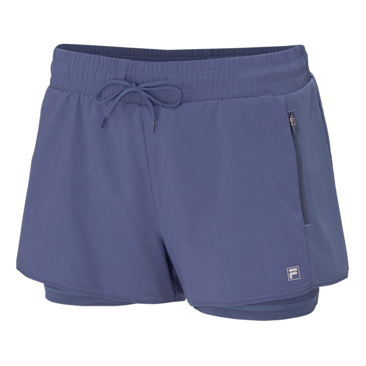 Shorts Tennishose Elea (mit Innenhose) kurz indigoblau Damen