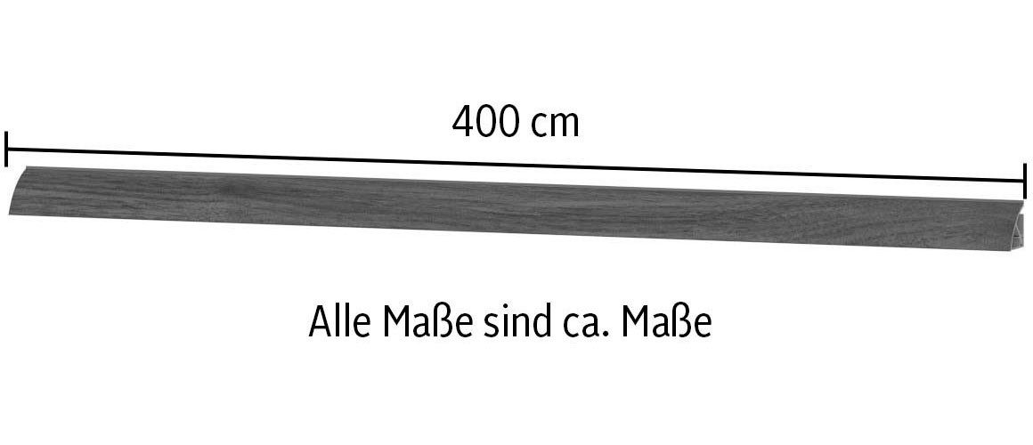 KOCHSTATION Abschlussleiste Wandabschlussleisten, MDF-Trägerplatte, 2-St., in verschiedenen Breiten, Stärke 3,1 cm – Bild 3 von 3