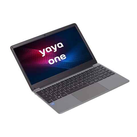 YAYA ONE Windows 10 Home Notebook (35,60 cm/14 Zoll, Intel Celeron N4020, Intel UHD-Grafik 600, 256 GB SSD, 8 GB RAM + Webcam + Lange Akkulaufzeit + Windows 11 kompatibel)