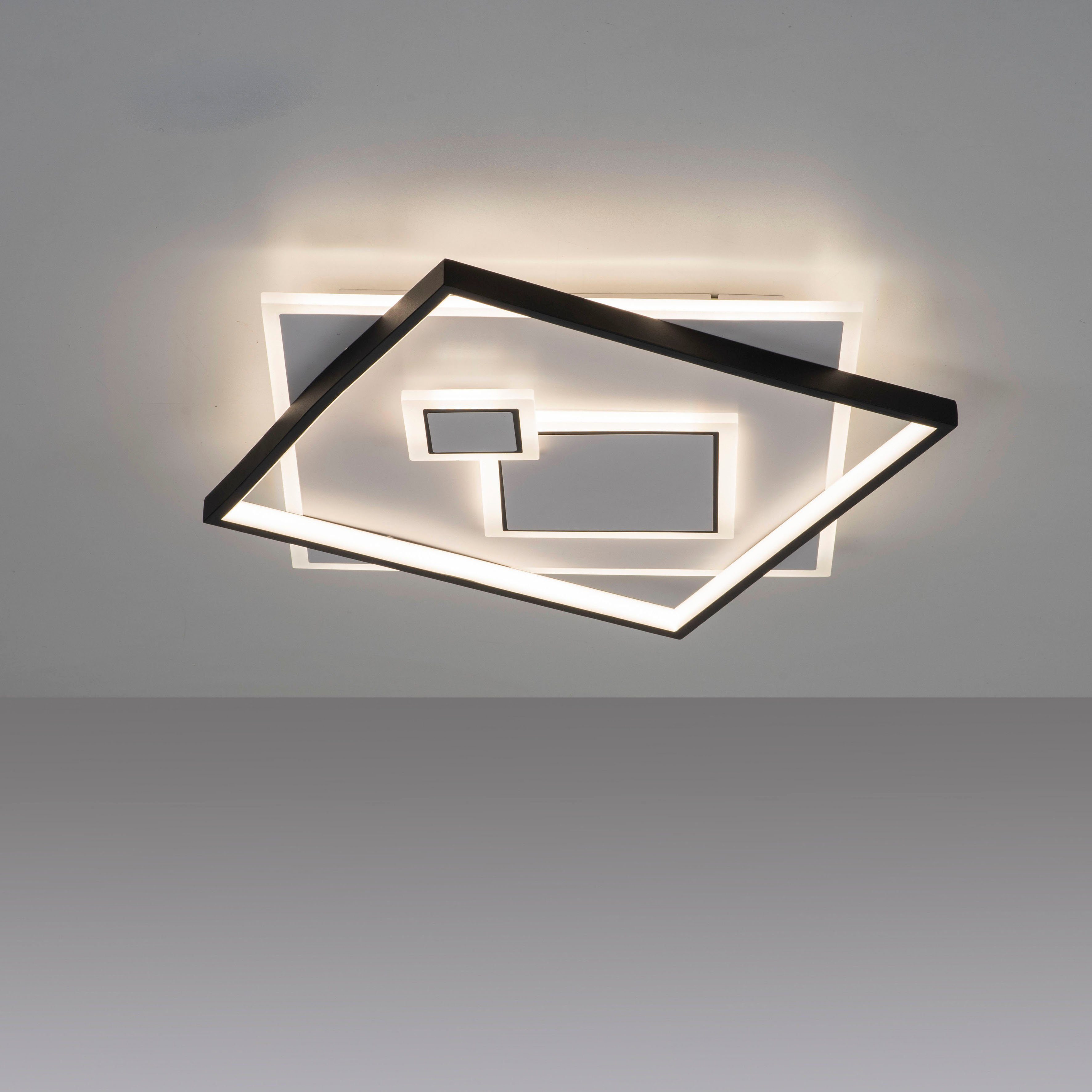 separat steuerbar getrennt Warmweiß, Deckenleuchte LED LED, Paul fest (Schalter) schaltbar, Neuhaus integriert, MAILAK,