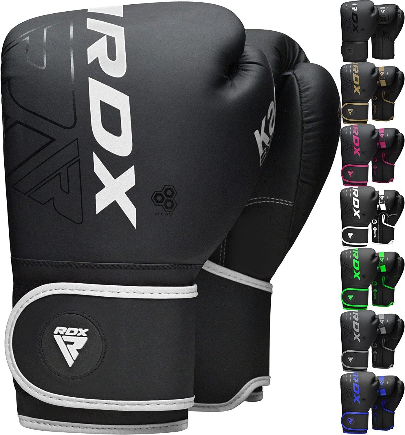 RDX Sports Kinderboxhandschuhe RDX Kinder-Boxhandschuhe für Muay Thai Sparring, Junior Boxhandschuhe WHITE