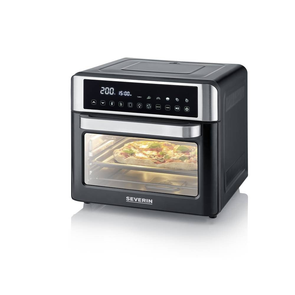 Severin Minibackofen TO 9579 Toastofen „Bake & Fry“ Toastofen Timerfunktion, Timerfunktion, Heißluft-Funktion
