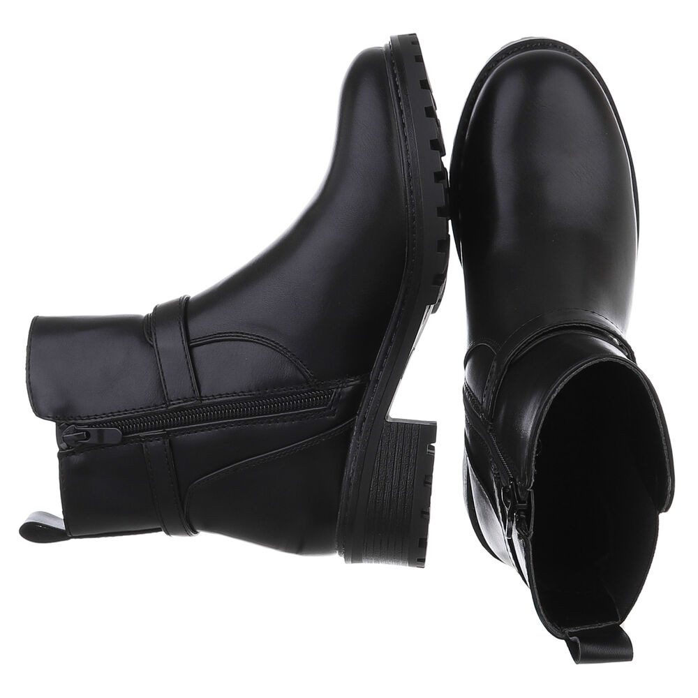 Ital-Design Damen Freizeit Stiefelette (88489439) Blockabsatz günstig online kaufen