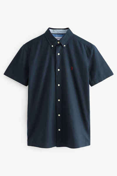 Next Kurzarmshirt Slim Fit Kurzarm-Oxfordhemd (1-tlg)