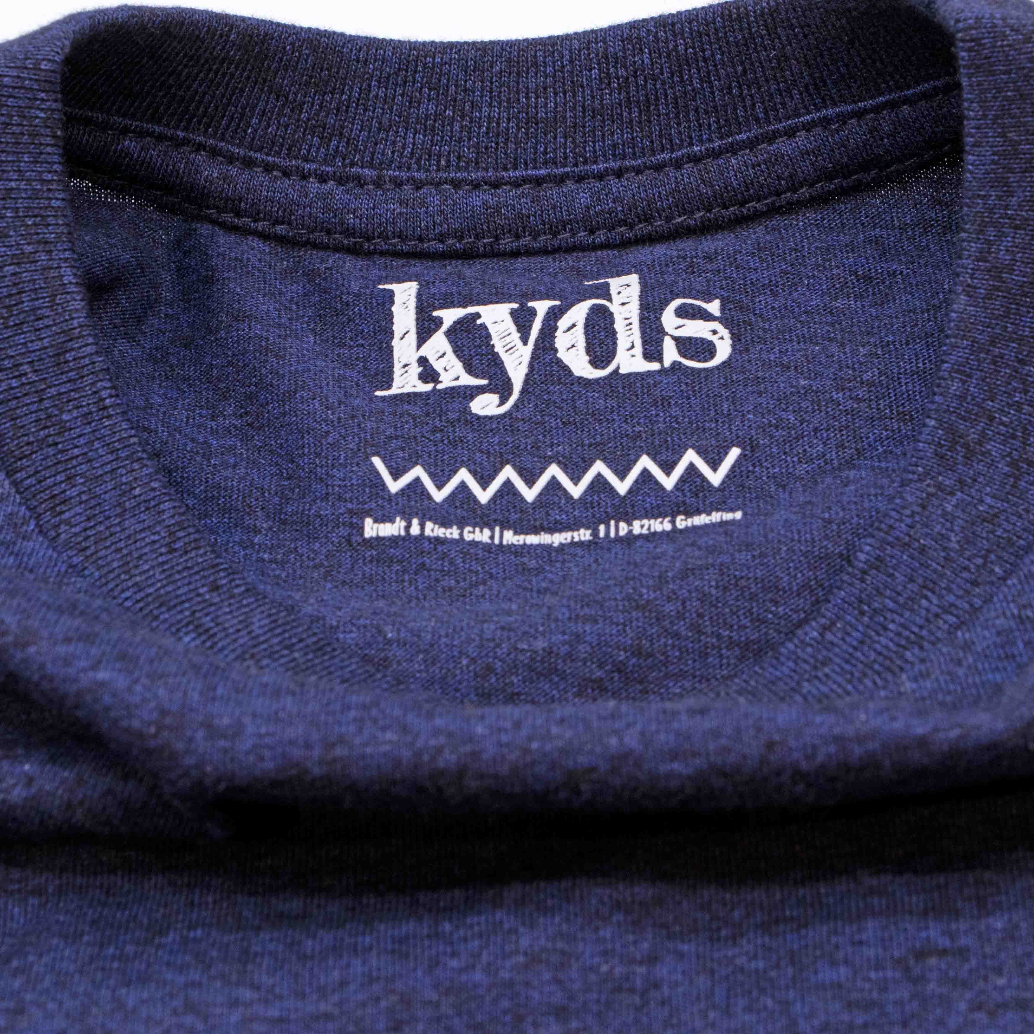 kyds T-Shirt Space, Kinder ab 3 T-Shirt für Nachhaltiges aus Mädchen 100% und Jungs Bio-Baumwolle Jahren