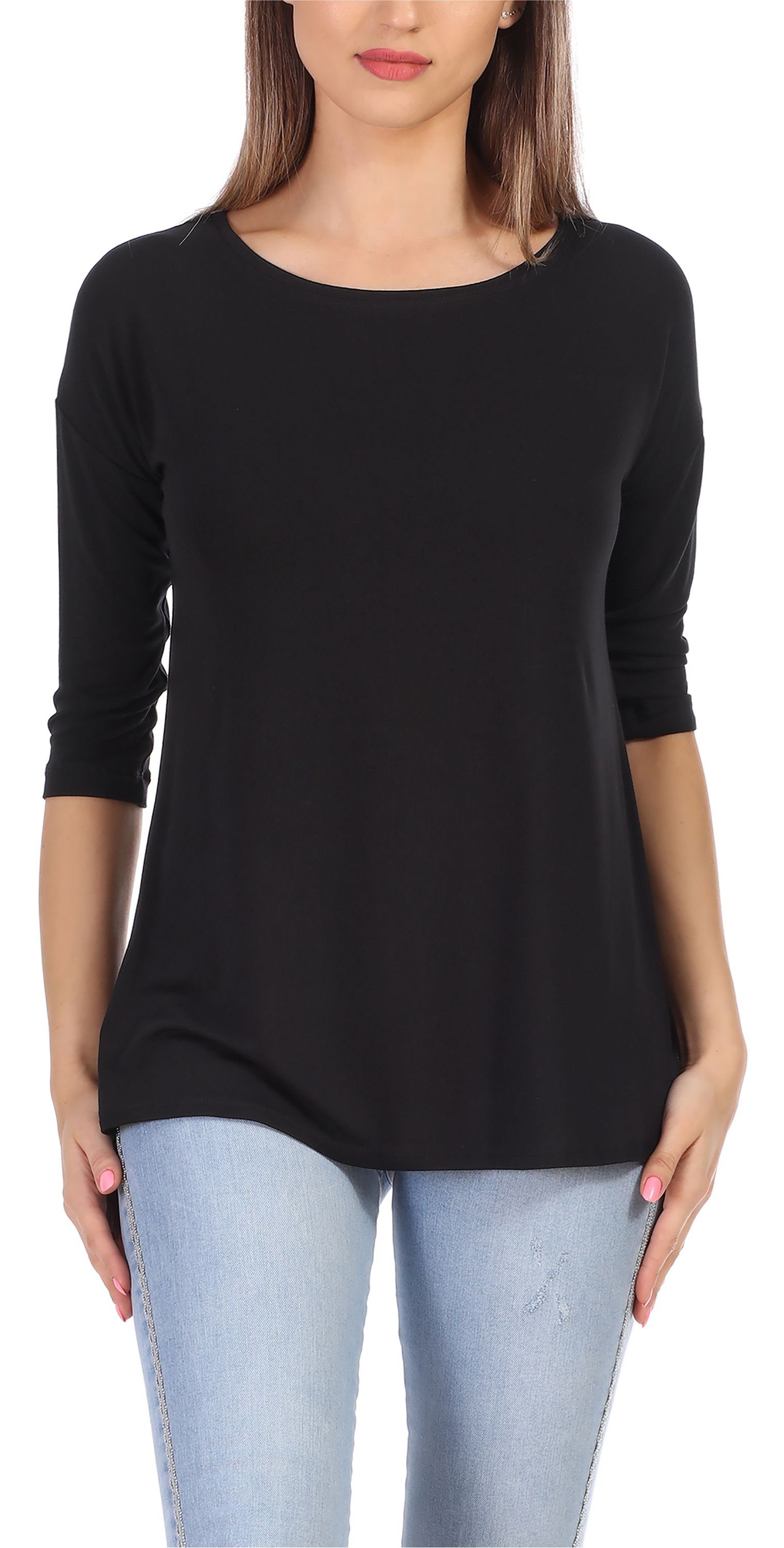 Merry Style T-Shirt Langes Oberteil Shirt günstig online kaufen