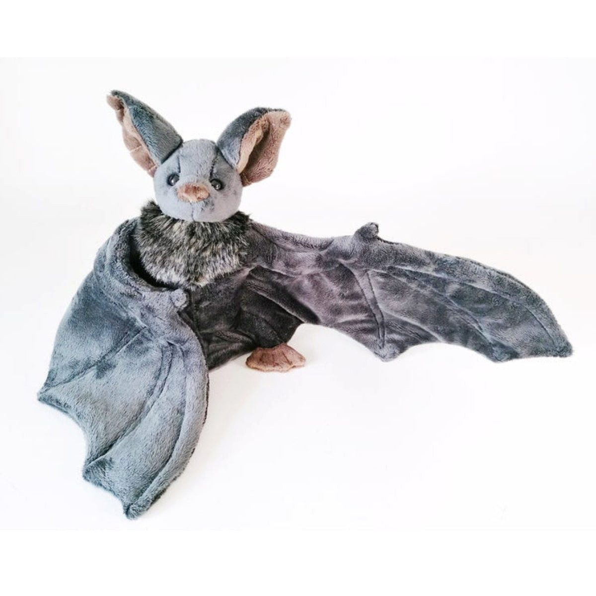 Tinisu Plüschfigur Fledermaus Kuscheltier 30 cm – Niedliches Halloween Plüschtier Stoffti
