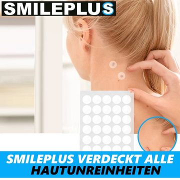 MAVURA Anti-Pickel-Pflaster SMILEPLUS XXL Akne Pflaster Set Hydrocolloid Patch Anti Pickel, Mitesser Verdecken Abdecken 36Stk