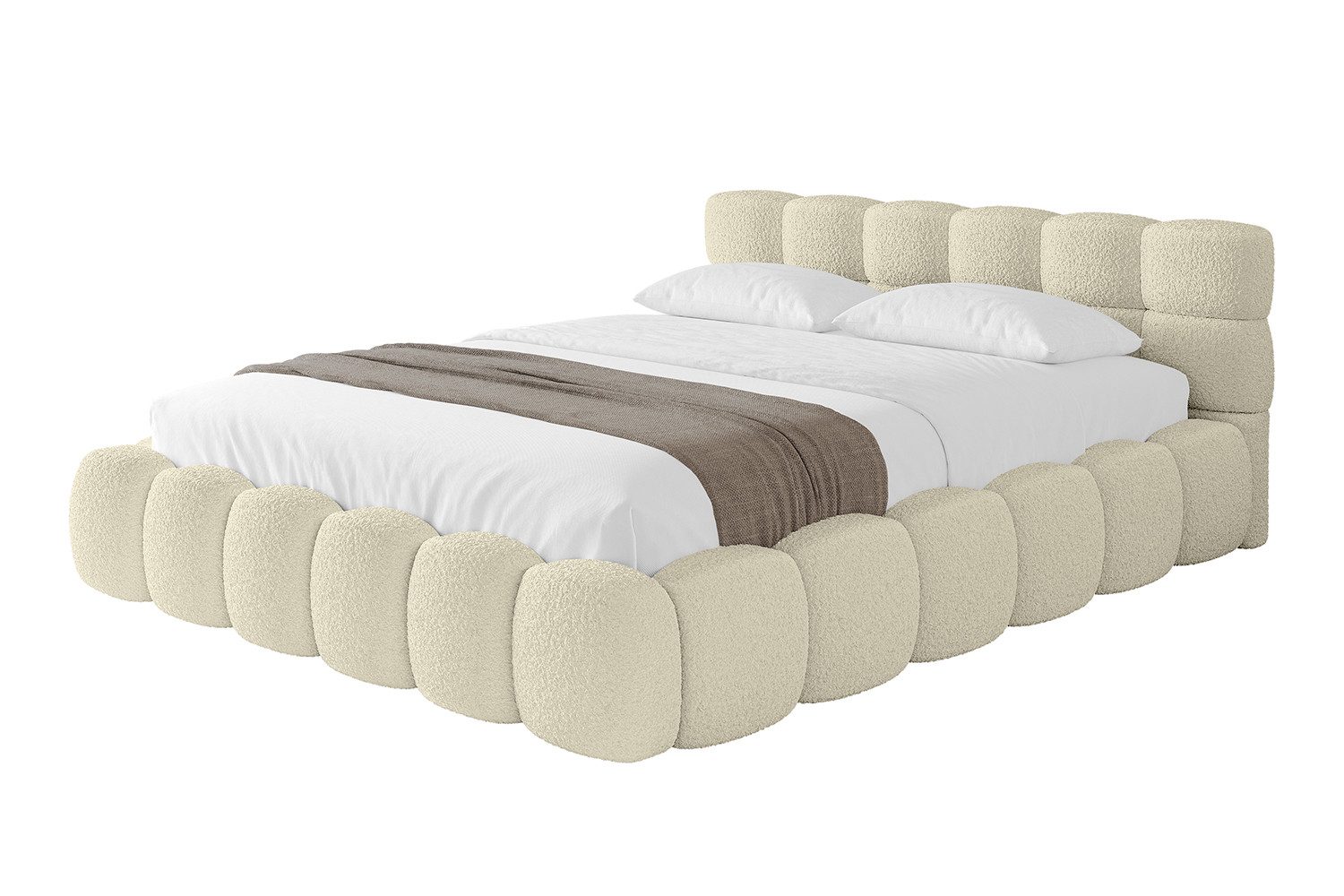 ALTDECOR Polsterbett LEYA-v1 (Polsterbett mit Bettkasten günstig online kaufen