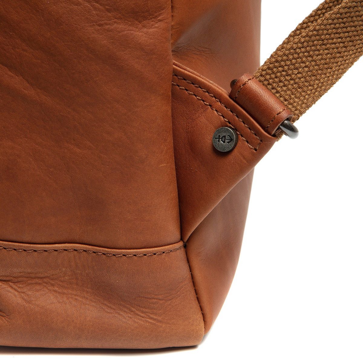The Chesterfield Brand Cityrucksack 14 Liter Manchester (1-tlg), Wax Pull-up Leder
