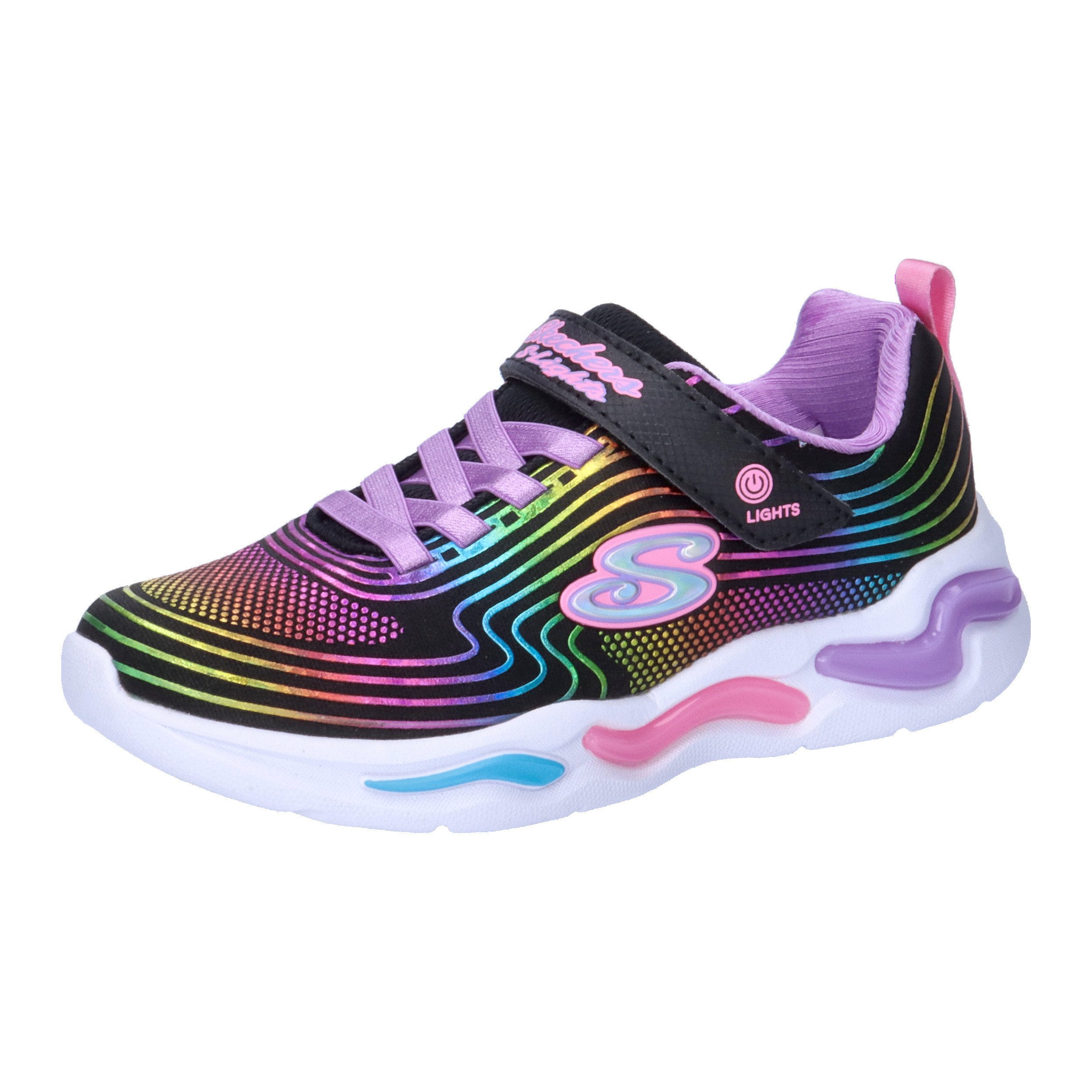 Skechers Mädchen Sneaker S Lights: Weavy Beams 302338L Sneaker