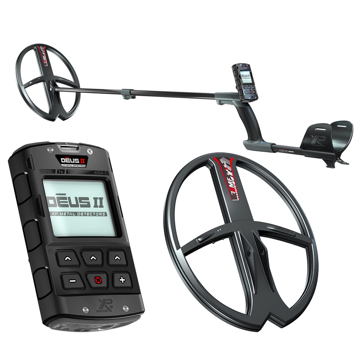 XP Metal Detectors Metalldetektor XP DEUS 2 II 34x28cm Suchspule, Multifrequenz